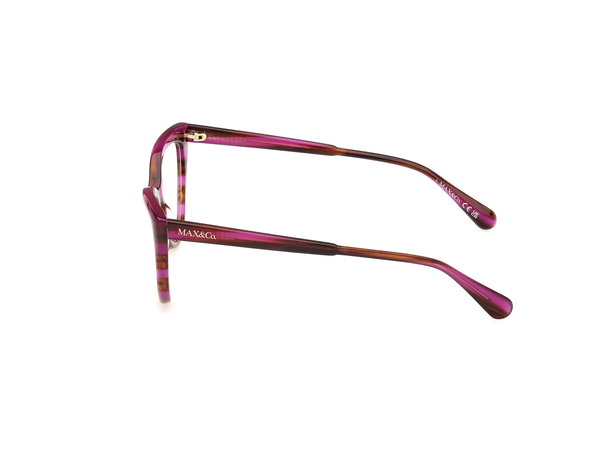 MAX&Co MO5131 80 Montature da vista Acetato Lilla Cat Eye Normale - immagine 3