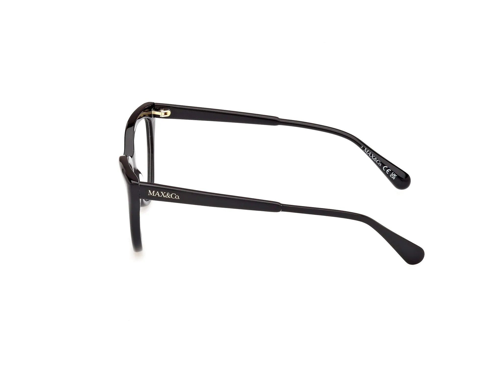 MAX&Co MO5131 001 Montature da vista Acetato Nero Cat Eye Normale - immagine 3