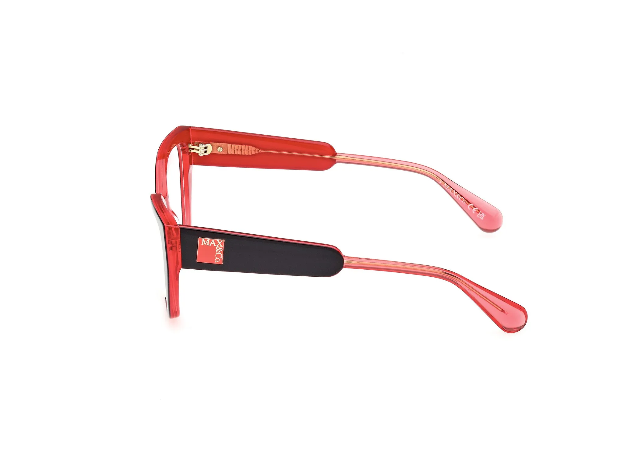 MAX&Co MO5129 5 Montature da vista Acetato Nero Cat Eye Normale - immagine 3