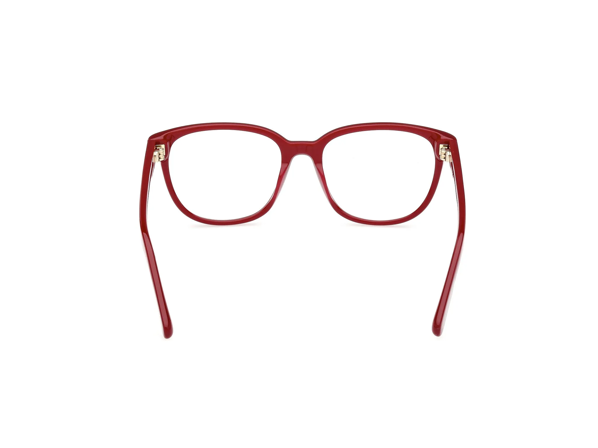 GCDS GD5034 066 Montature da vista Acetato Rosso Rotonda Normale - immagine 4