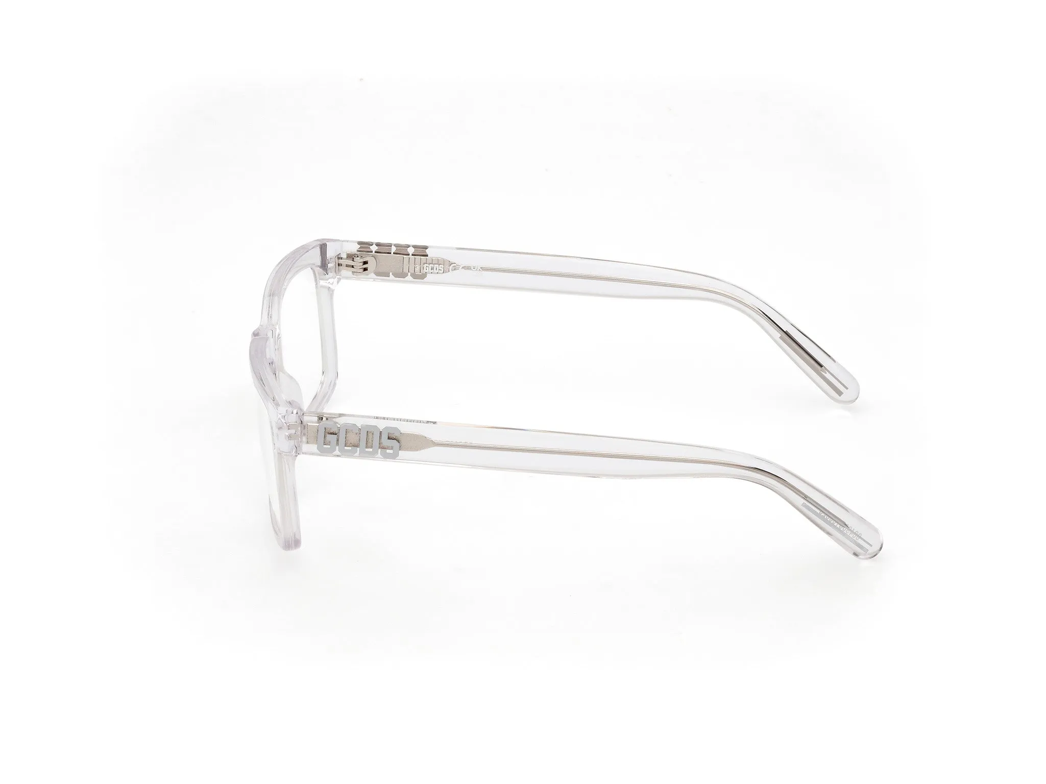 GCDS GD5027 26 Montature da vista Acetato Trasparente Squadrata Normale - immagine 3