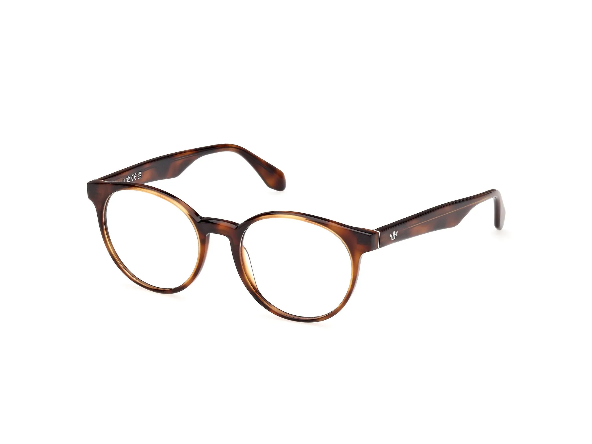 Adidas Sport OR5085 52 Montature da vista Acetato Havana Rotonda Normale - immagine 1