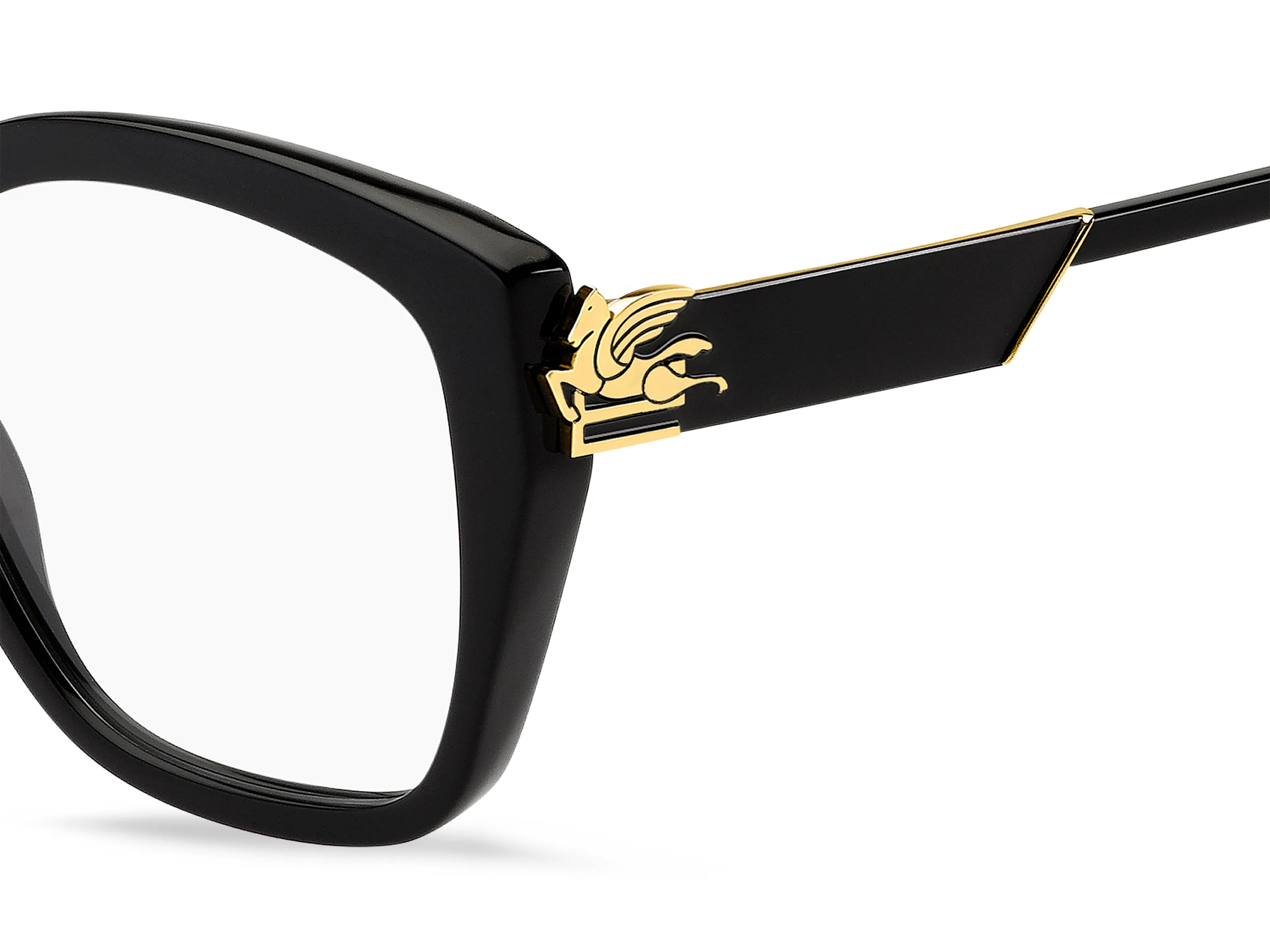 ETRO ETRO 0031 807 Montature da vista Acetato Nero Squadrata - immagine 3