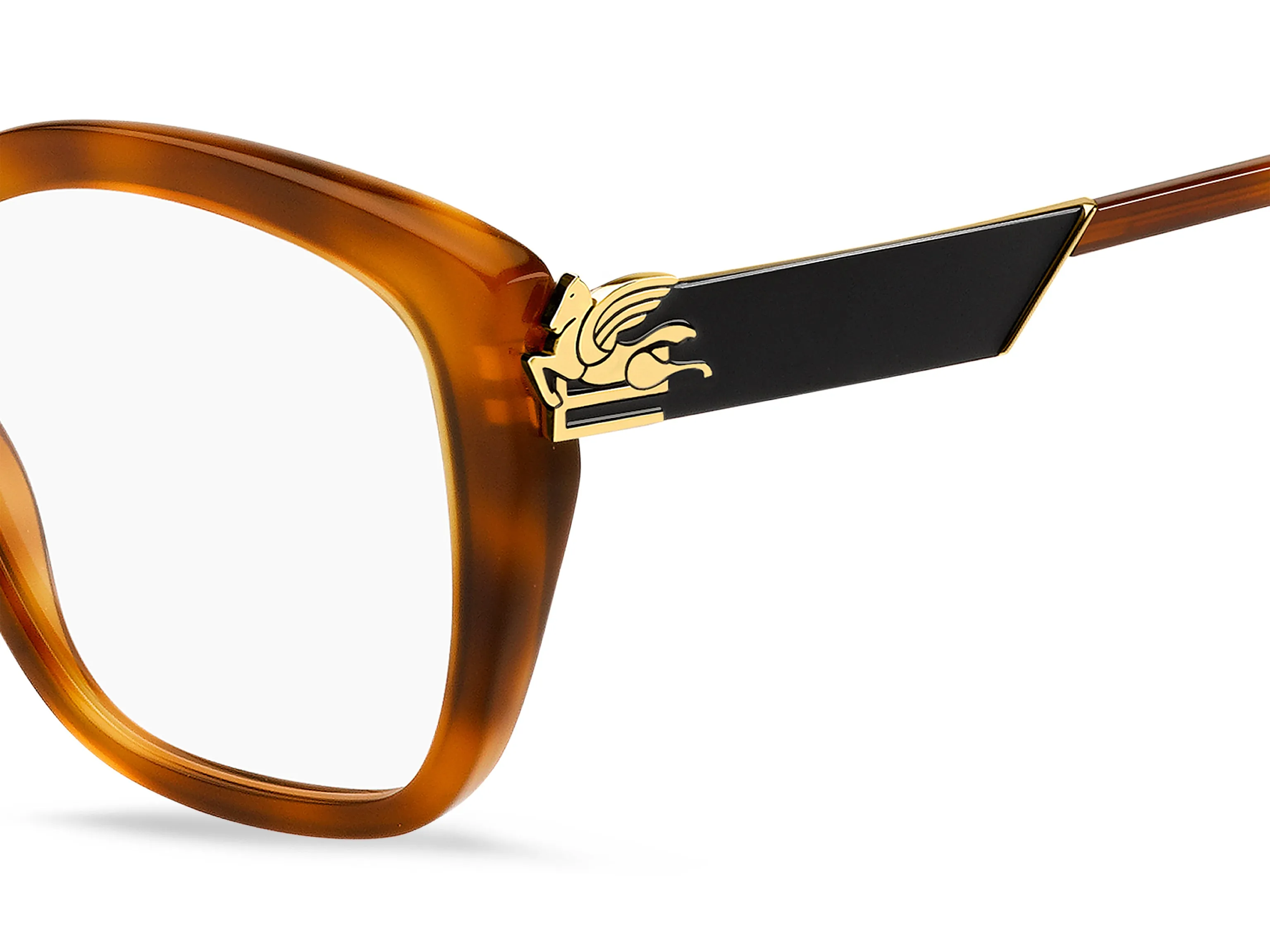 ETRO ETRO 0031 05L Montature da vista Acetato Havana Squadrata - immagine 3