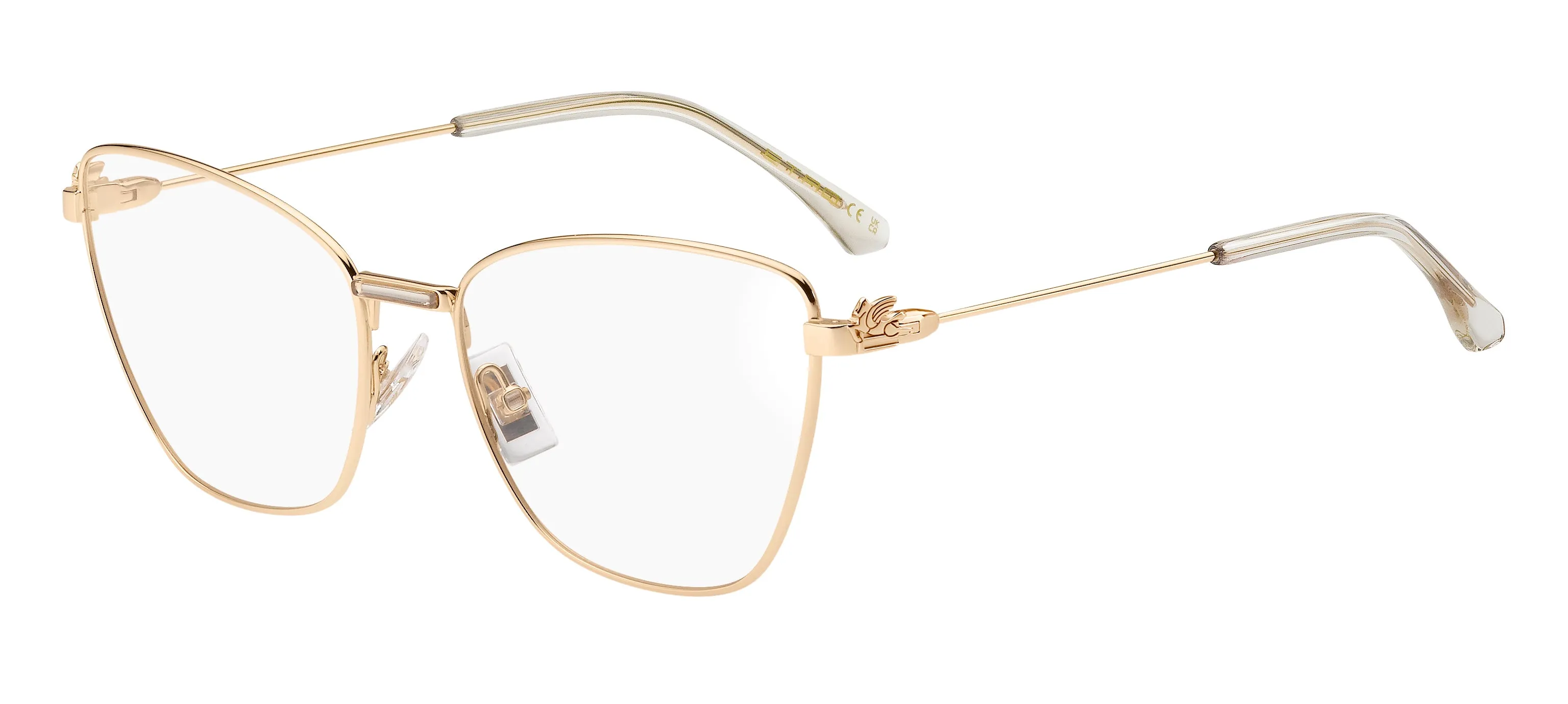ETRO ETRO 0023 000 Montature da vista Metallo Oro Cat Eye - immagine 1