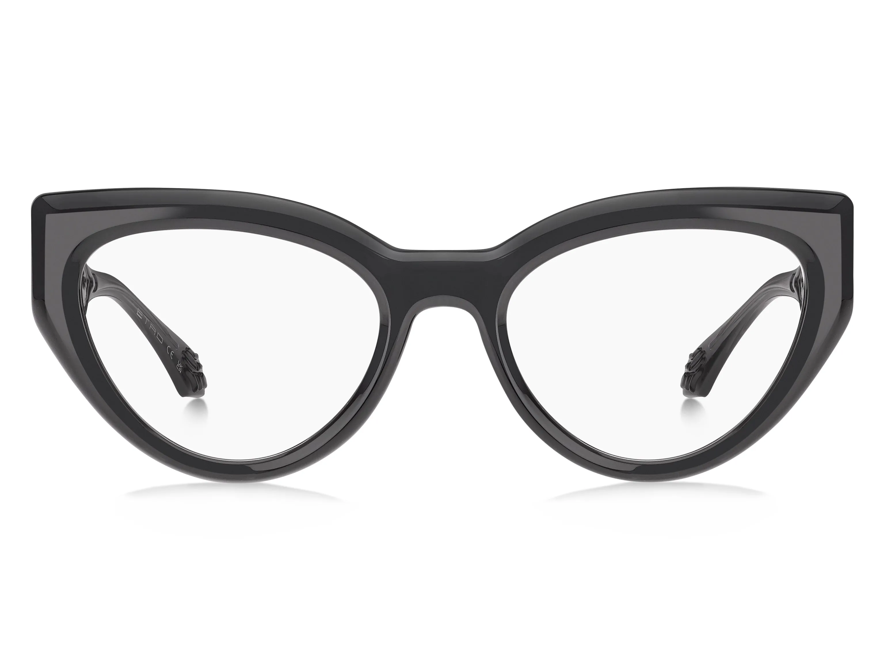 ETRO ETRO 0018 KB7 Montature da vista Acetato Grigio Cat Eye - immagine 2