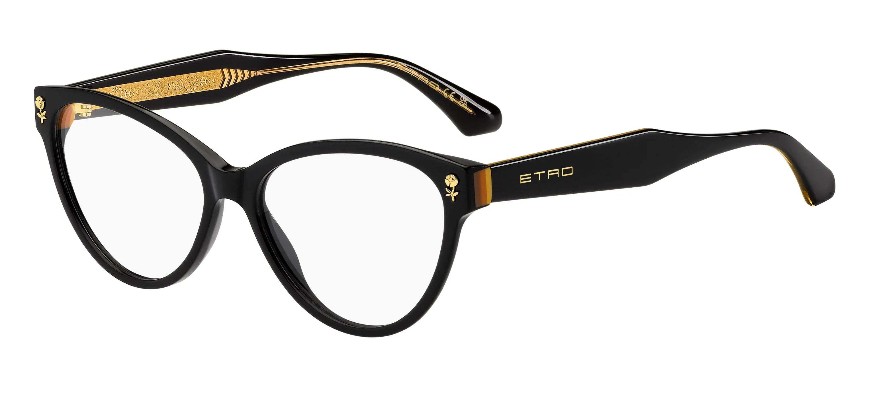 ETRO ETRO 0014 71C Montature da vista Acetato Nero Cat Eye - immagine 1