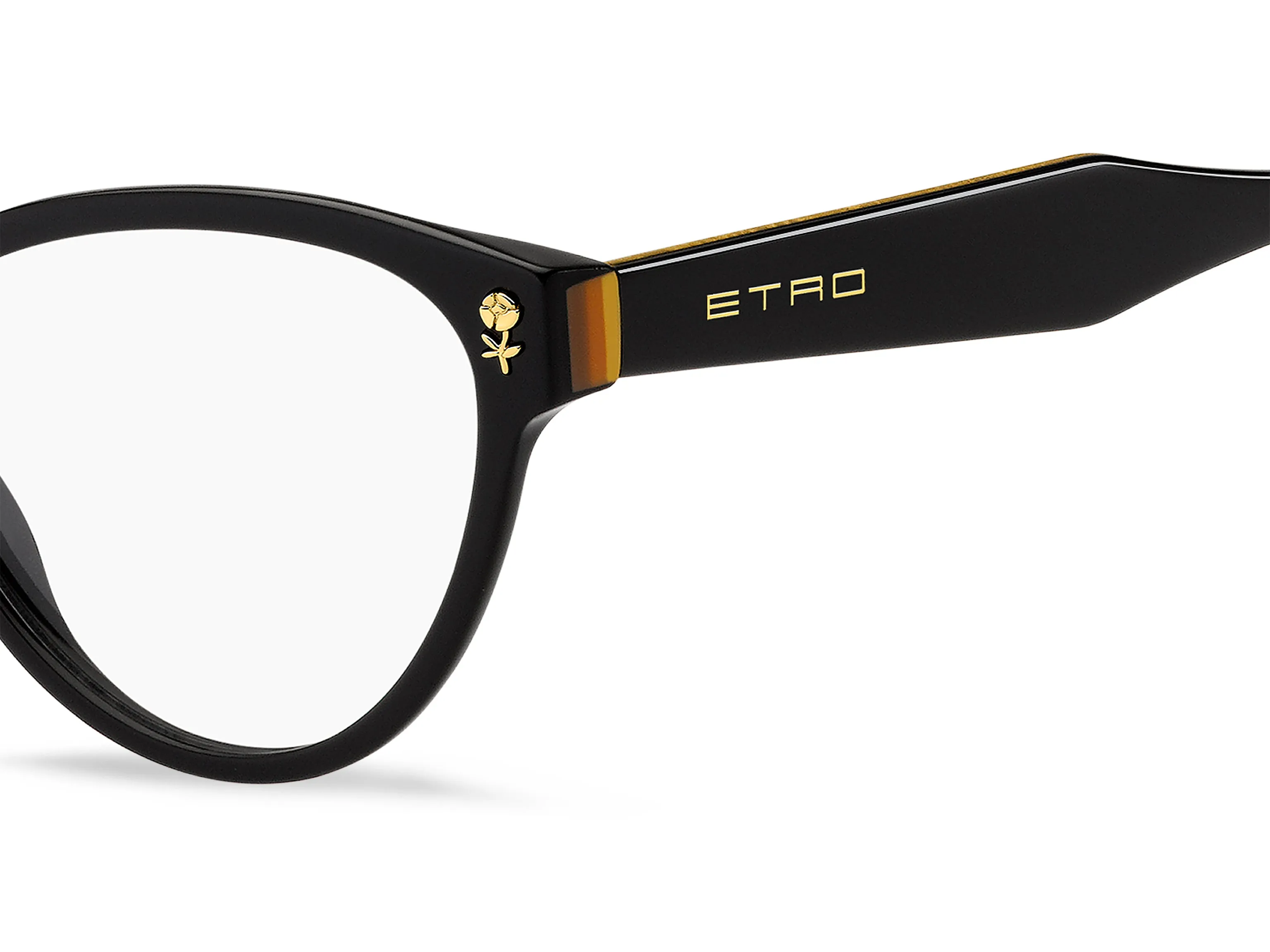 ETRO ETRO 0014 71C Montature da vista Acetato Nero Cat Eye - immagine 3