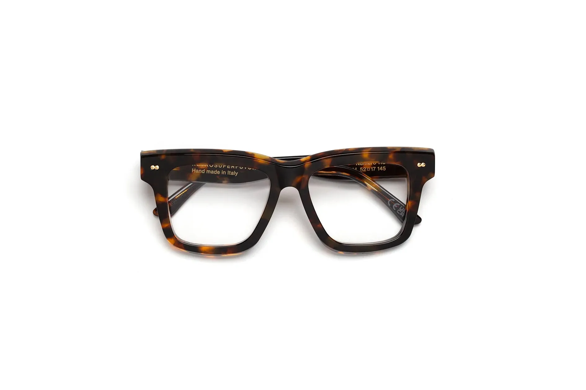 Retrosuperfuture A0M NUMERO 116 HAVANA Montature da vista Acetato Havana Squadrata - immagine 2