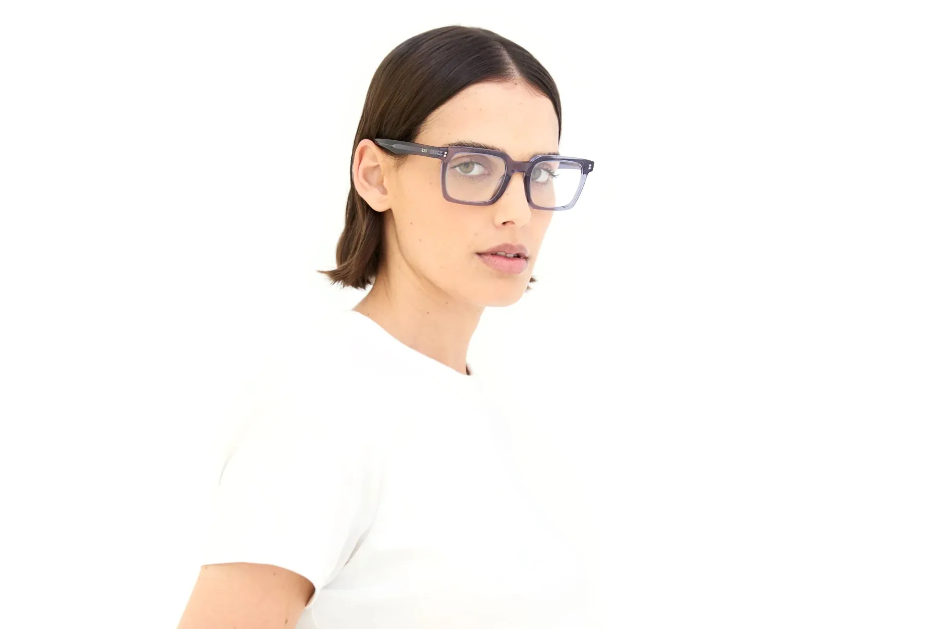 Retrosuperfuture SQS SECOLO OPTICAL MARINO Montature da vista Acetato Blu Squadrata - immagine 4