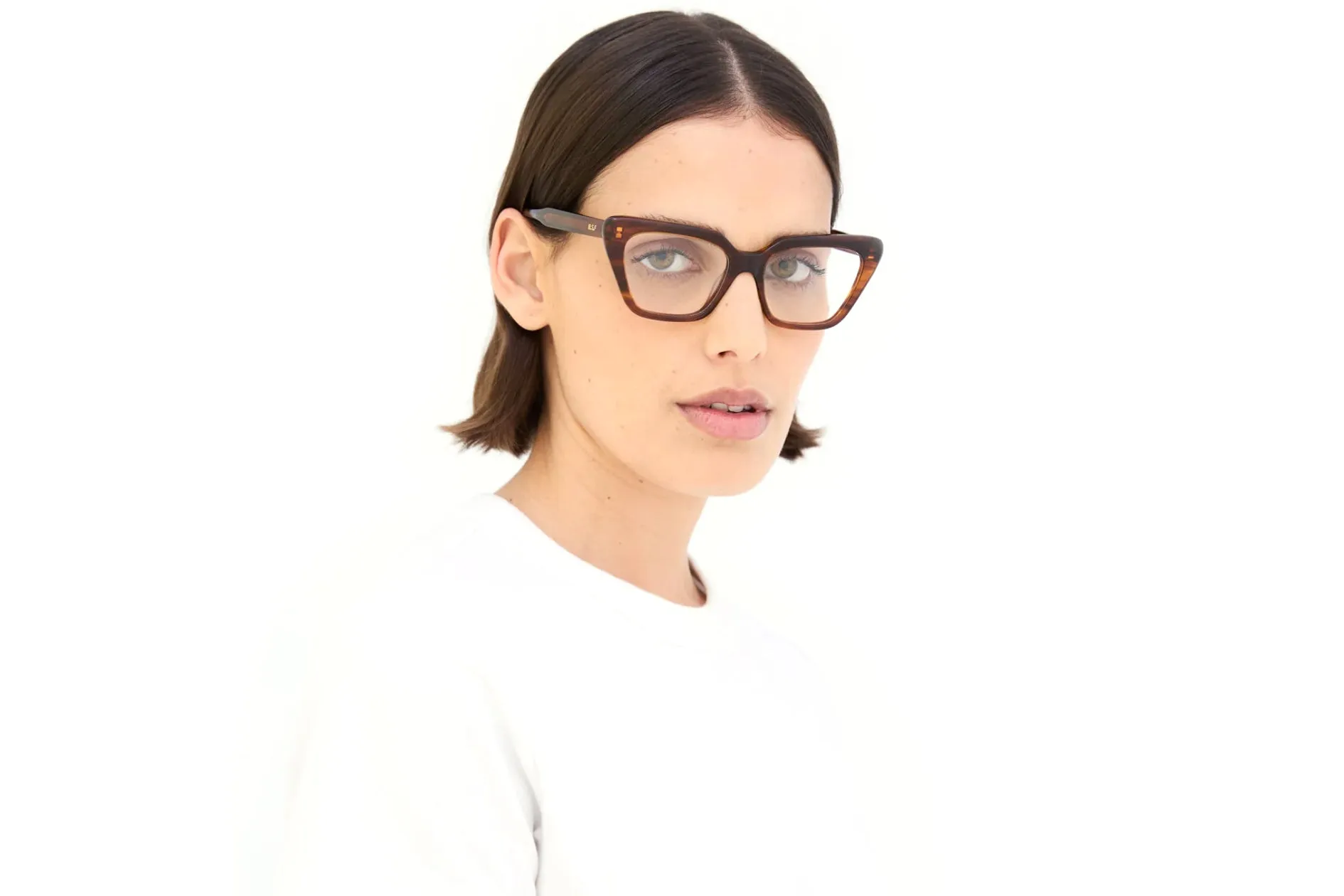 Retrosuperfuture LUY NUMERO 122 HAVANA Montature da vista Acetato Havana Cat Eye - immagine 4