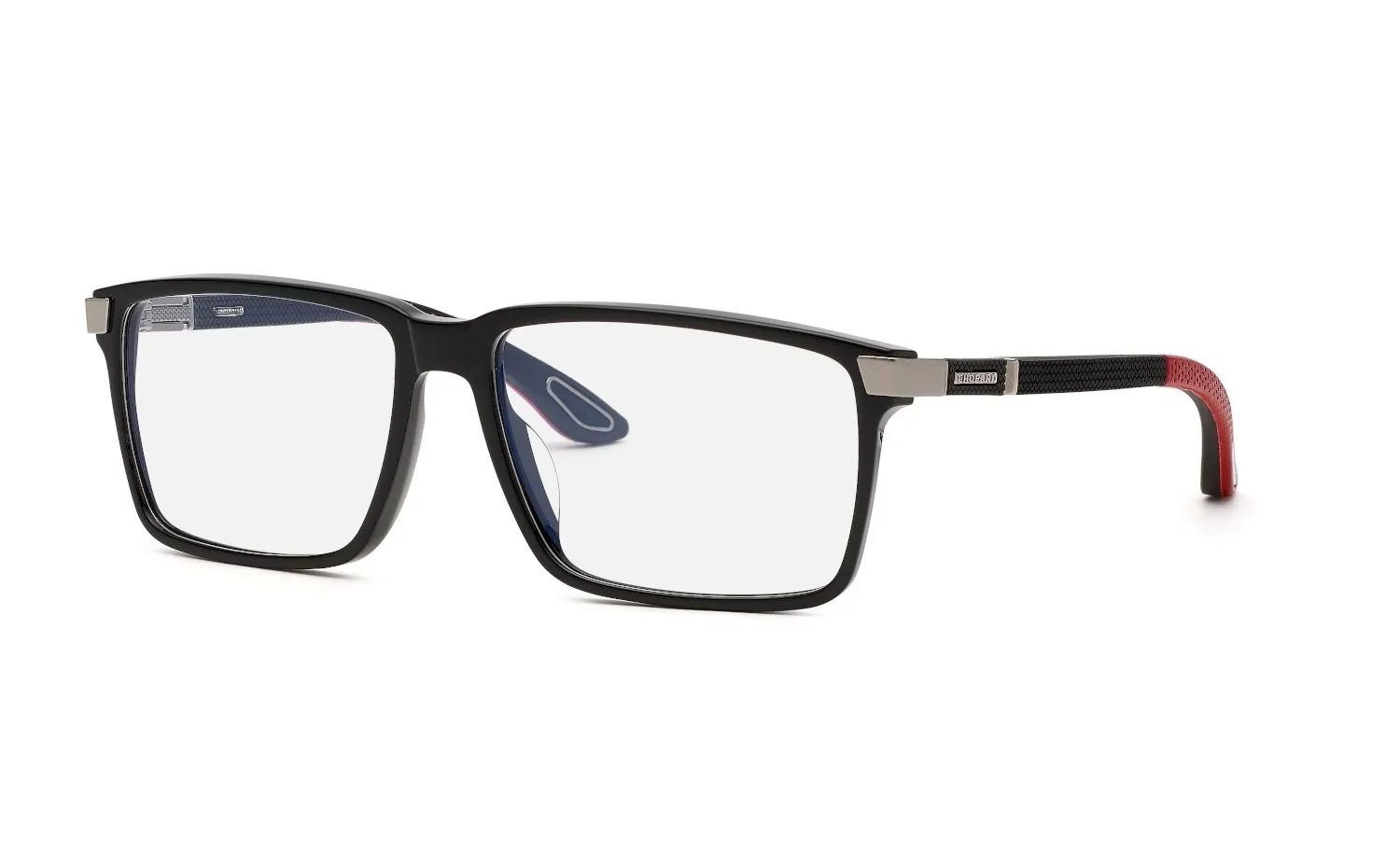 Chopard VCH358V 700 Montature da vista Acetato Nero Squadrata - immagine 1
