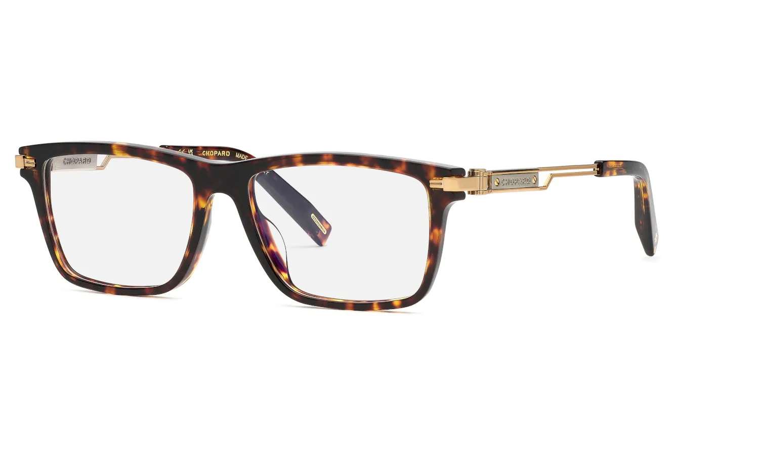 Chopard VCH357 909 Montature da vista Acetato Havana Squadrata - immagine 1