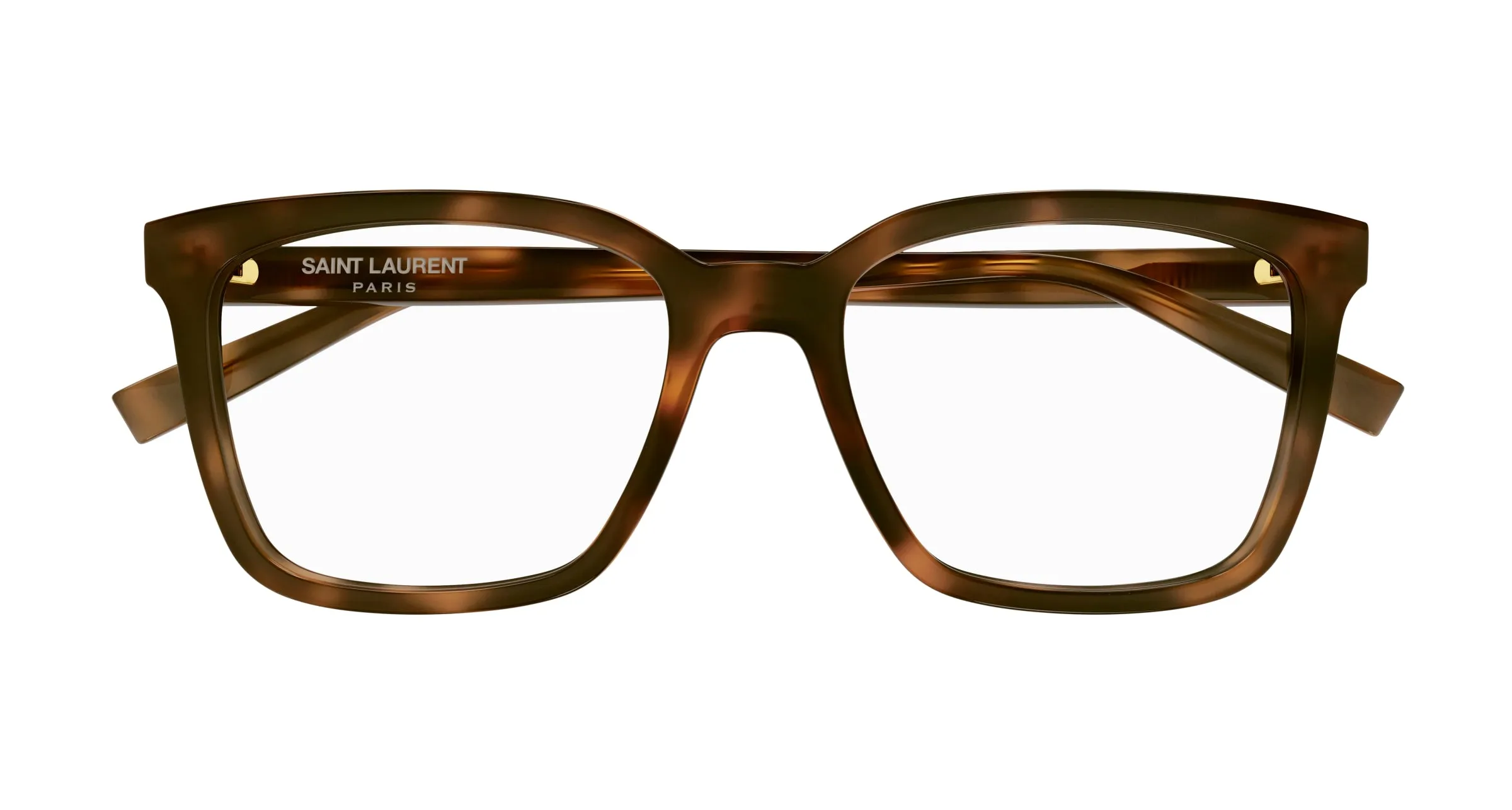 SAINT LAURENT SL 672 003 Montature da vista Acetato Havana Trasparente Squadrata - immagine 2