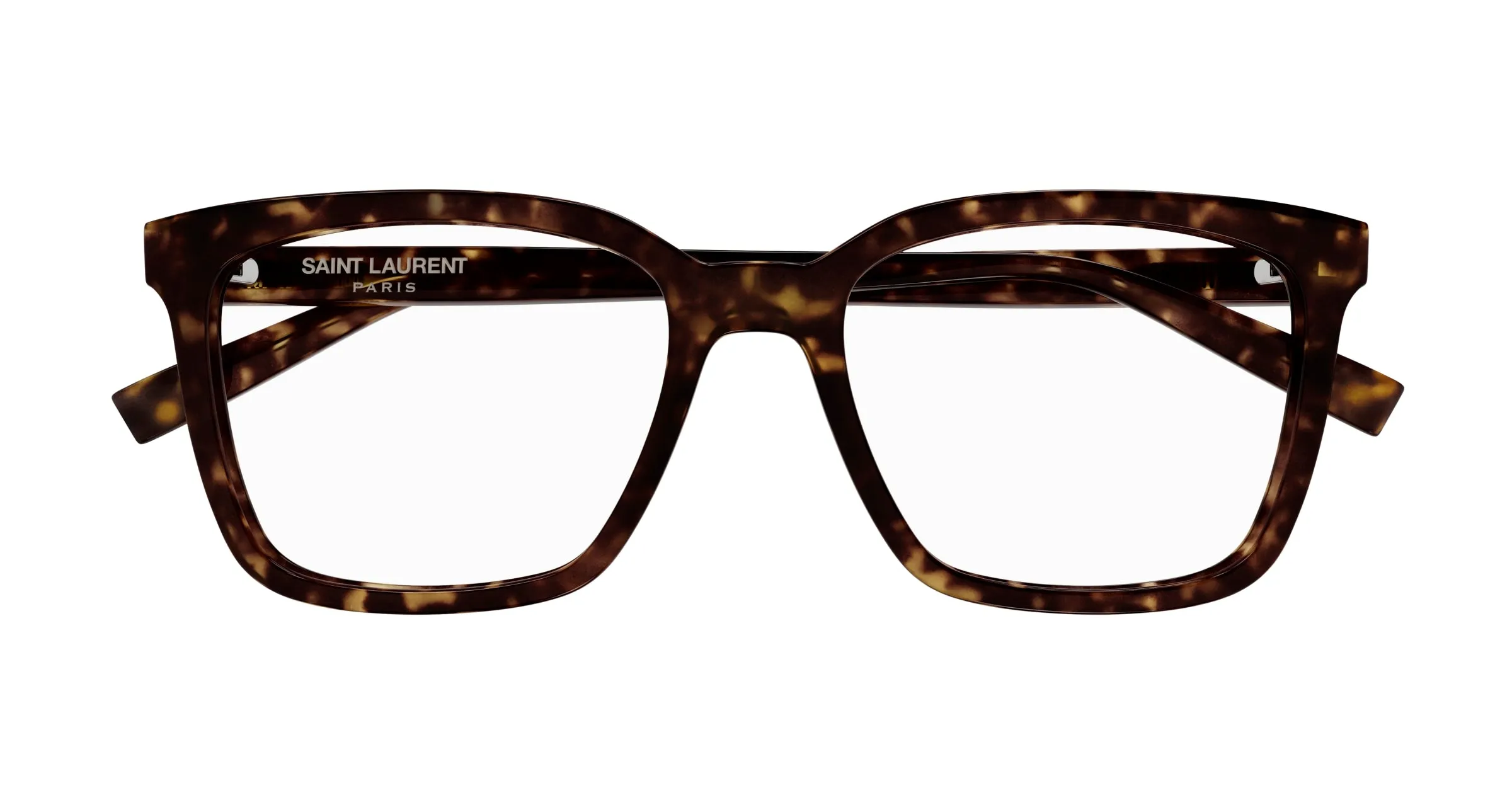 SAINT LAURENT SL 672 002 Montature da vista Acetato Havana Trasparente Squadrata - immagine 2
