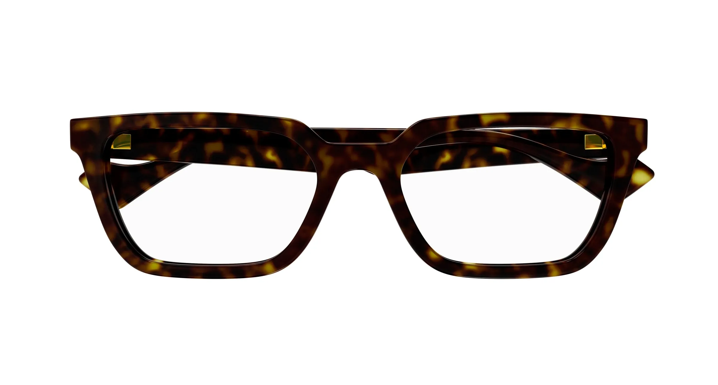 Gucci GG1539O 002 Montature da vista Iniettato Havana Trasparente Squadrata - immagine 2