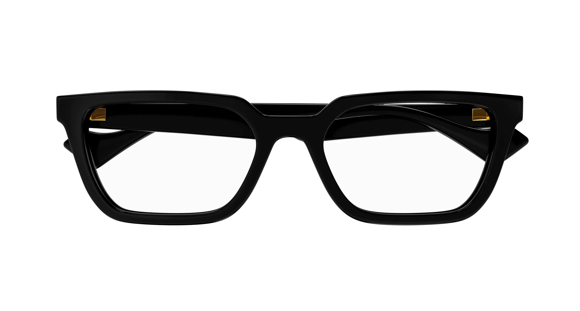 Gucci GG1539O 001 Montature da vista Iniettato Nero Trasparente Squadrata - immagine 2