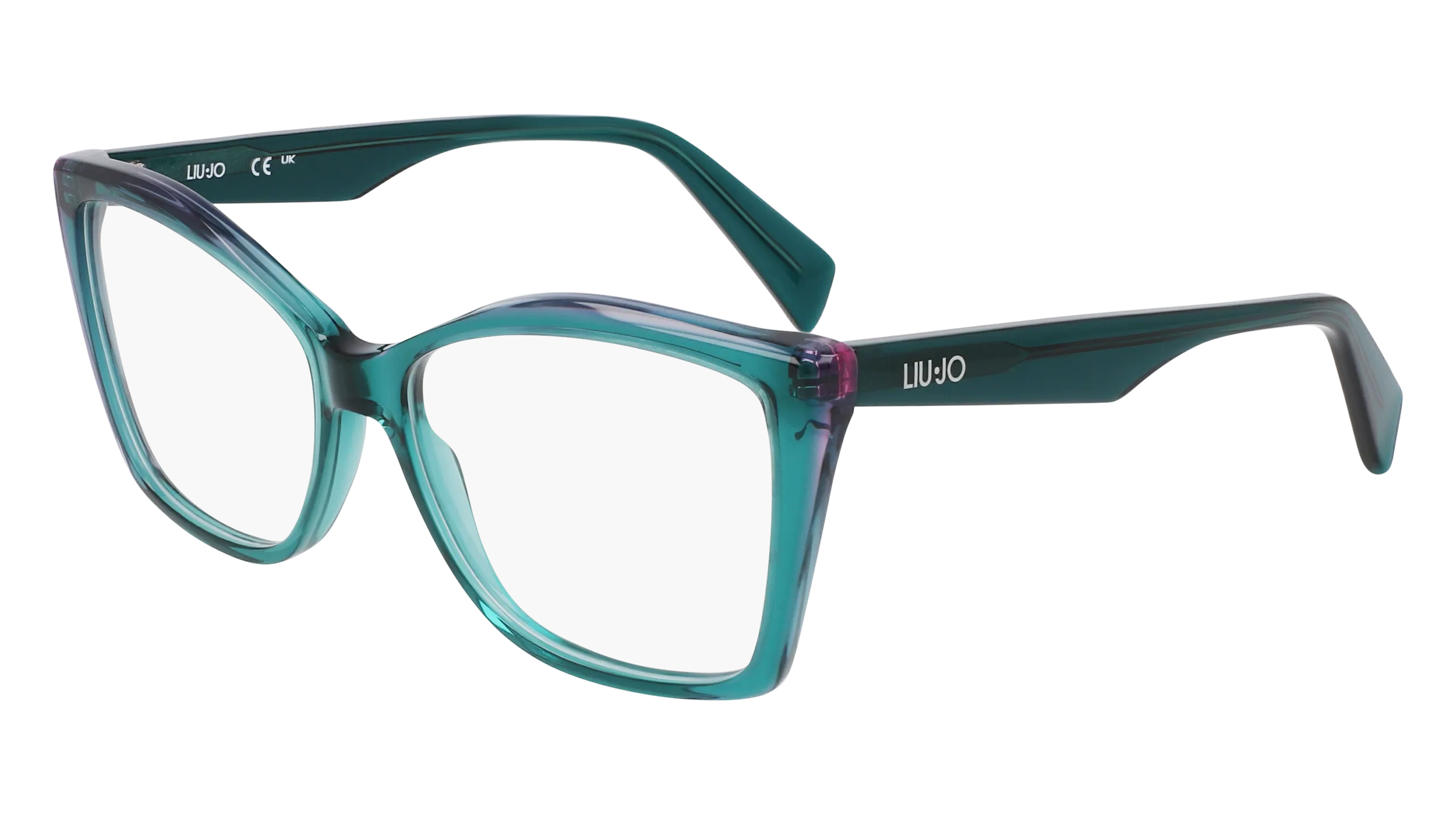 Liu Jo LJ2805 335 Montature da vista Acetato Verde Squadrata Normale - immagine 1