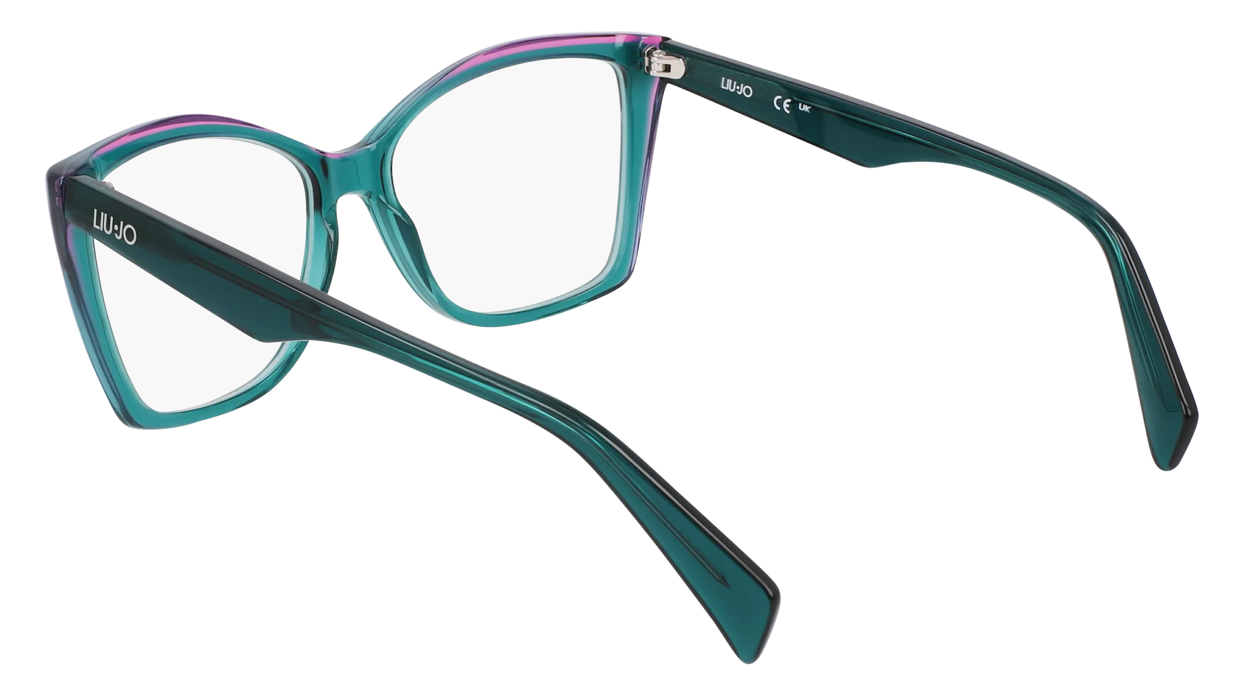 Liu Jo LJ2805 335 Montature da vista Acetato Verde Squadrata Normale - immagine 3