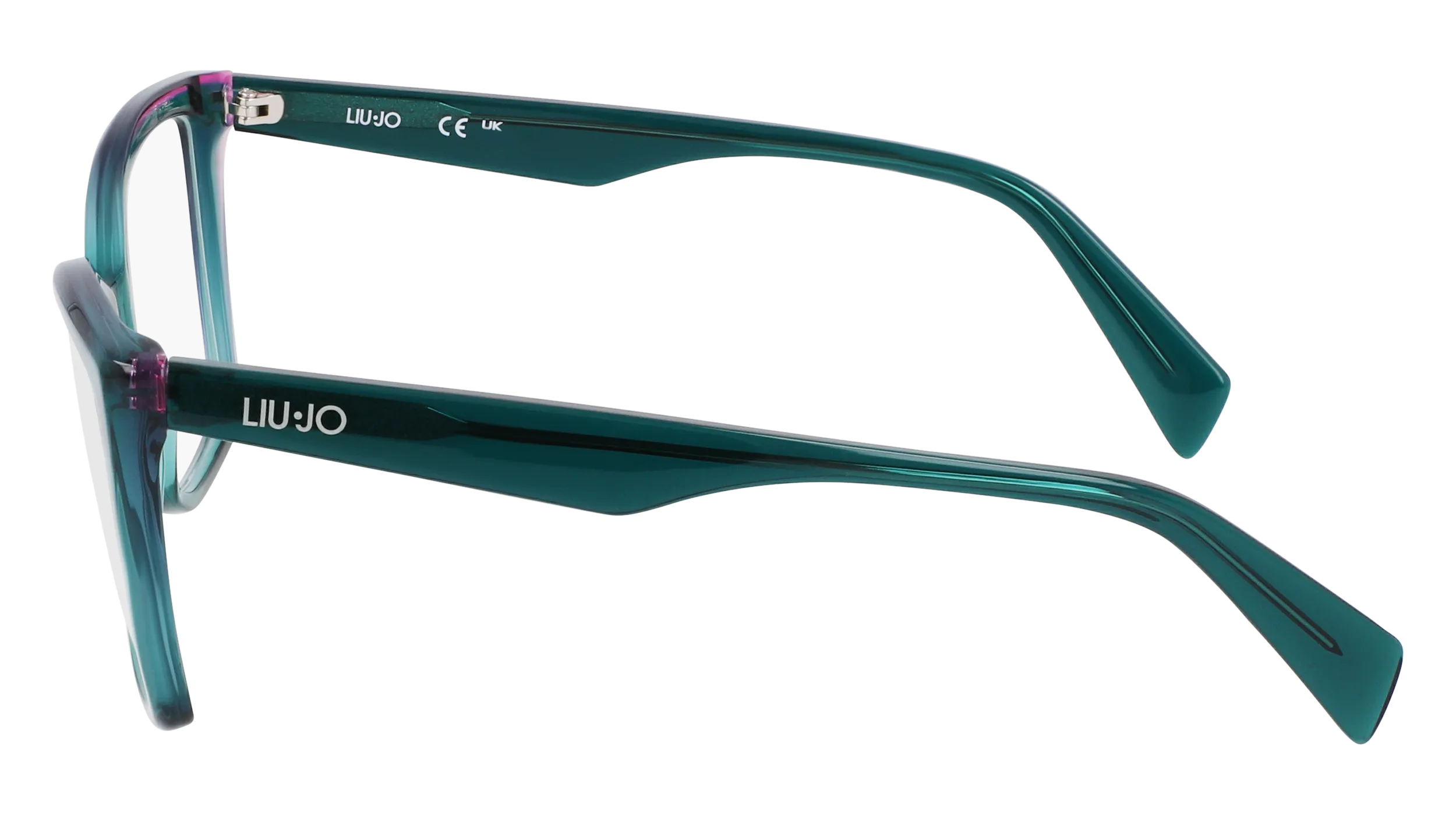 Liu Jo LJ2805 335 Montature da vista Acetato Verde Squadrata Normale - immagine 4