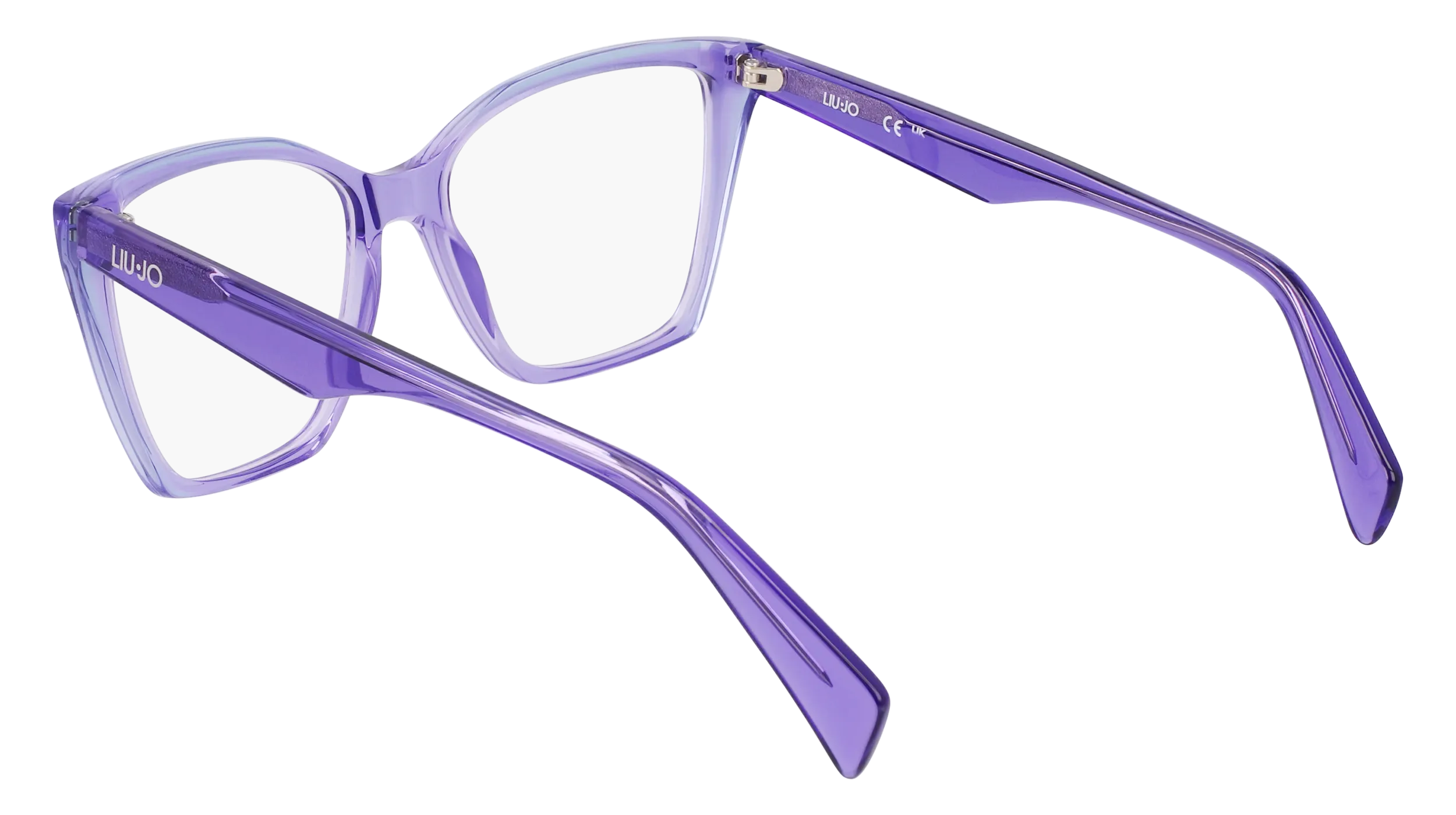 Liu Jo LJ2804 533 Montature da vista Acetato Viola Squadrata Normale - immagine 3