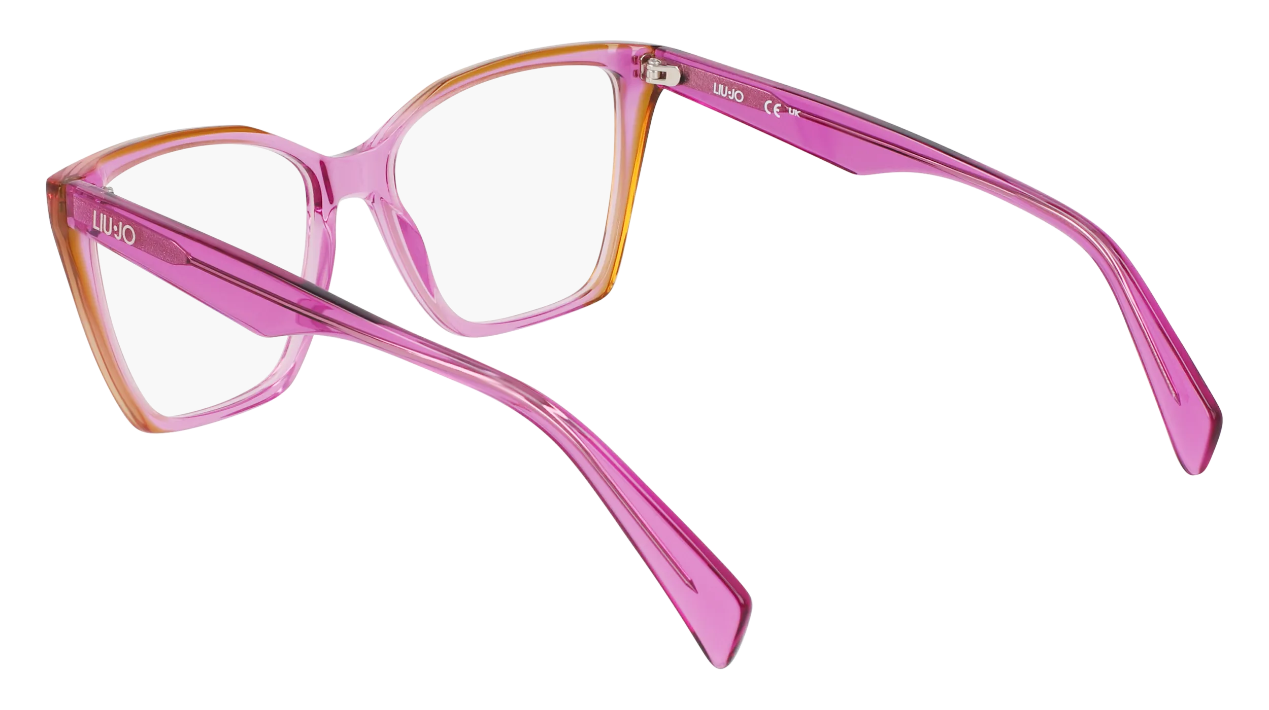 Liu Jo LJ2804 524 Montature da vista Acetato Viola Squadrata Normale - immagine 3