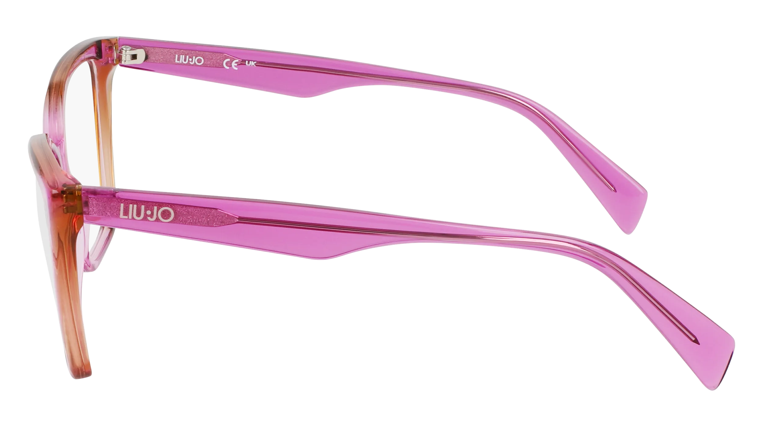 Liu Jo LJ2804 524 Montature da vista Acetato Viola Squadrata Normale - immagine 4