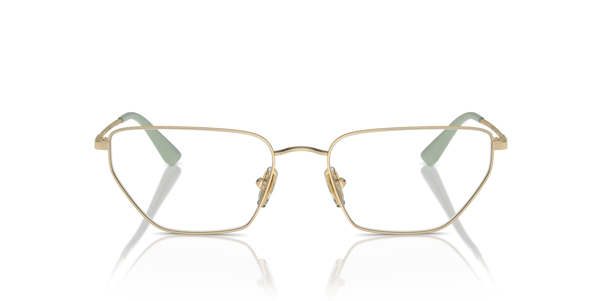 VOGUE EYEWEAR VO4317 848 Montature da vista Metallo Oro Geometrica Normale - immagine 3