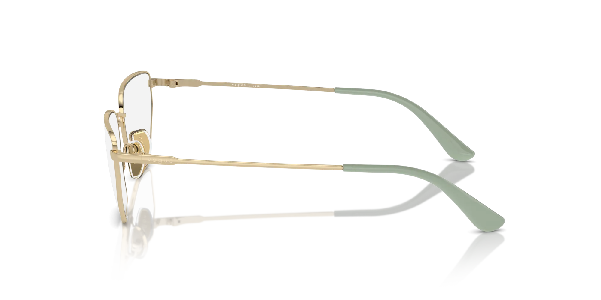 VOGUE EYEWEAR VO4317 848 Montature da vista Metallo Oro Geometrica Normale - immagine 4