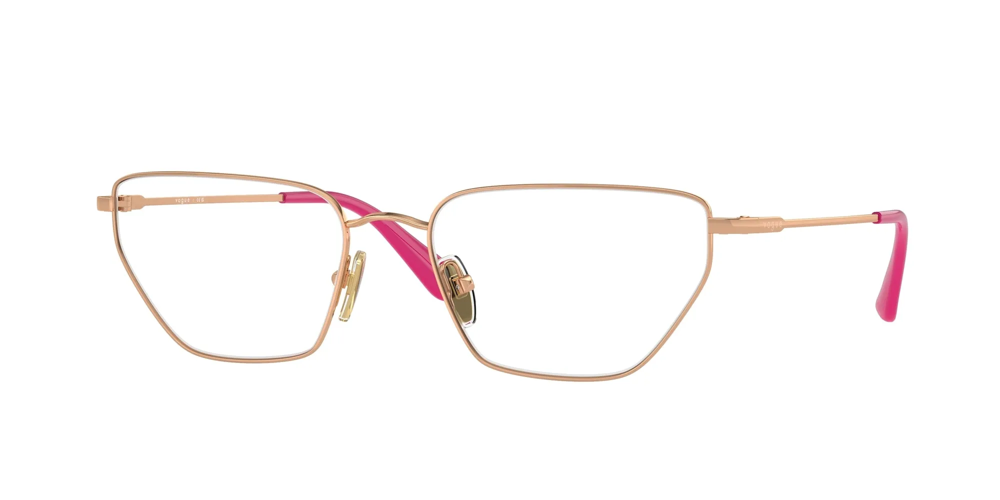 VOGUE EYEWEAR VO4317 5152 Montature da vista Metallo Oro Geometrica Normale - immagine 1