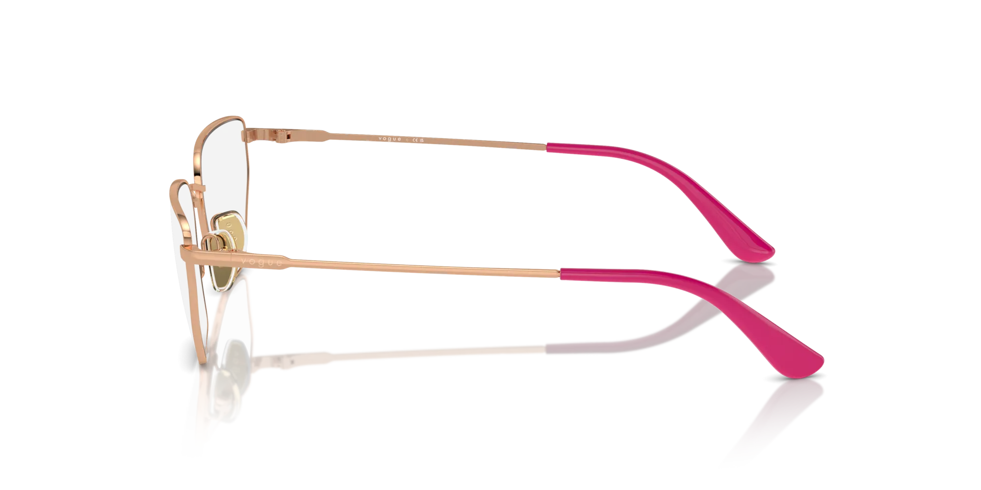 VOGUE EYEWEAR VO4317 5152 Montature da vista Metallo Oro Geometrica Normale - immagine 4