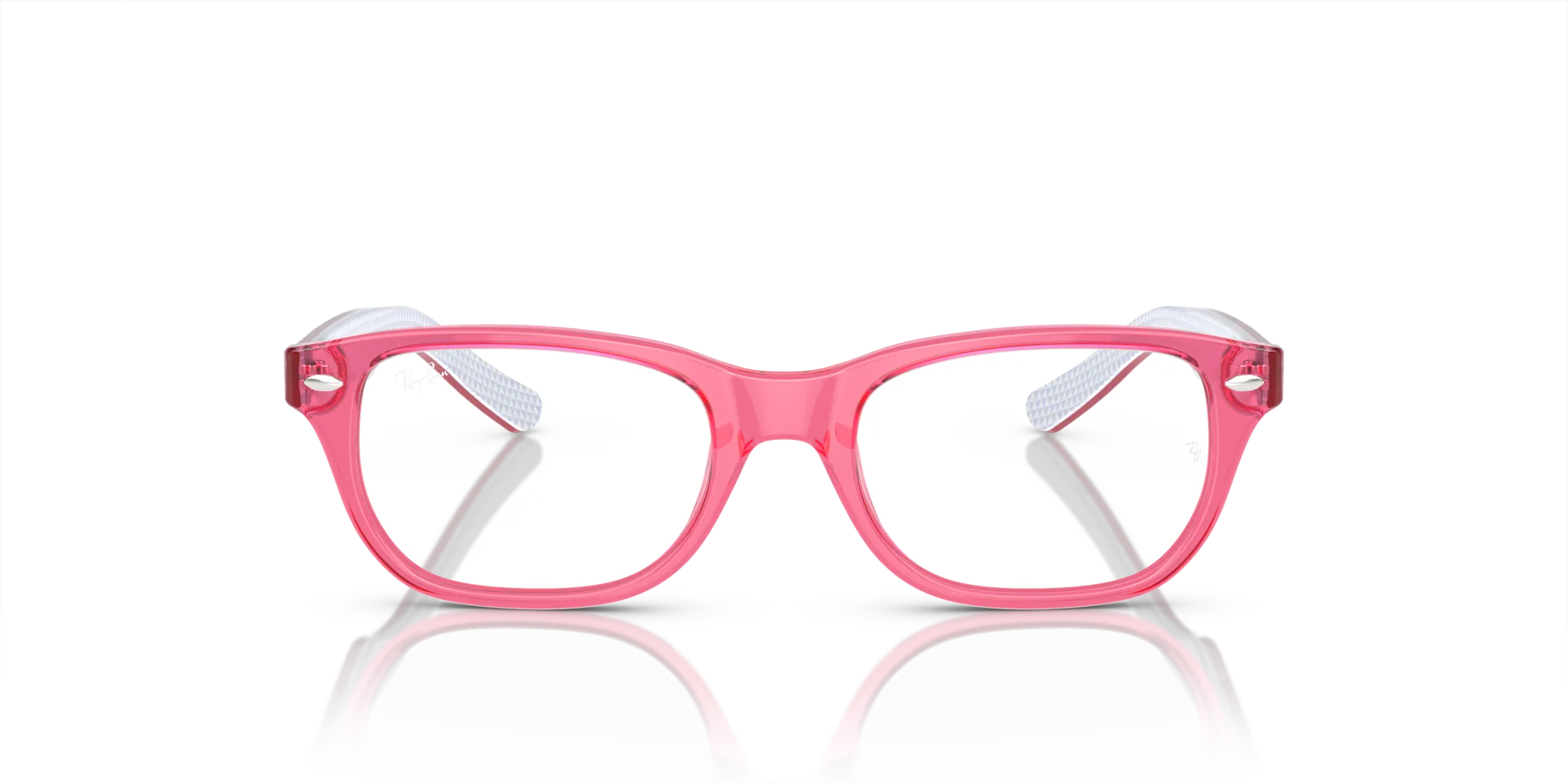 Ray - Ban RY1555 3978 Montature da vista Acetato Rosa Squadrata - immagine 3