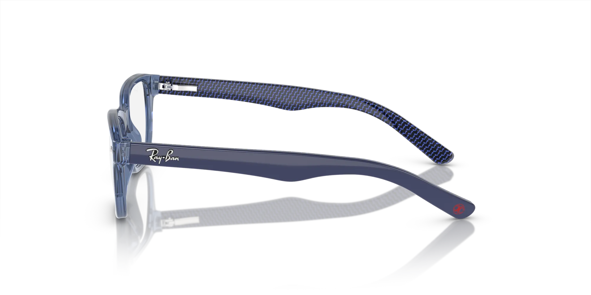 Ray - Ban RY1555 3977 Montature da vista Acetato Blu Squadrata - immagine 4