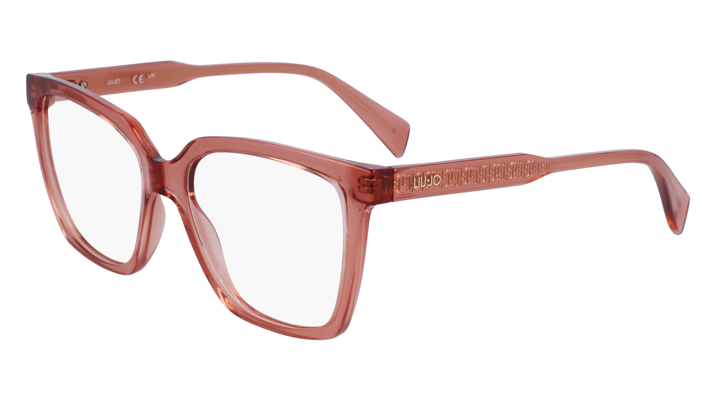 Liu Jo LJ2803 610 Montature da vista Iniettato Rosa Squadrata Normale Normale - immagine 1