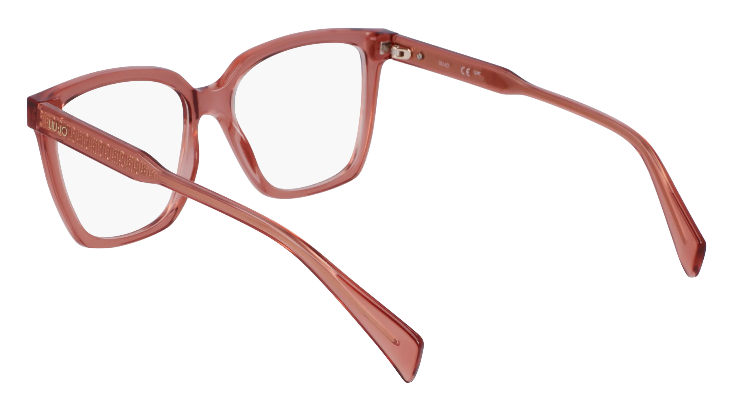 Liu Jo LJ2803 610 Montature da vista Iniettato Rosa Squadrata Normale Normale - immagine 3