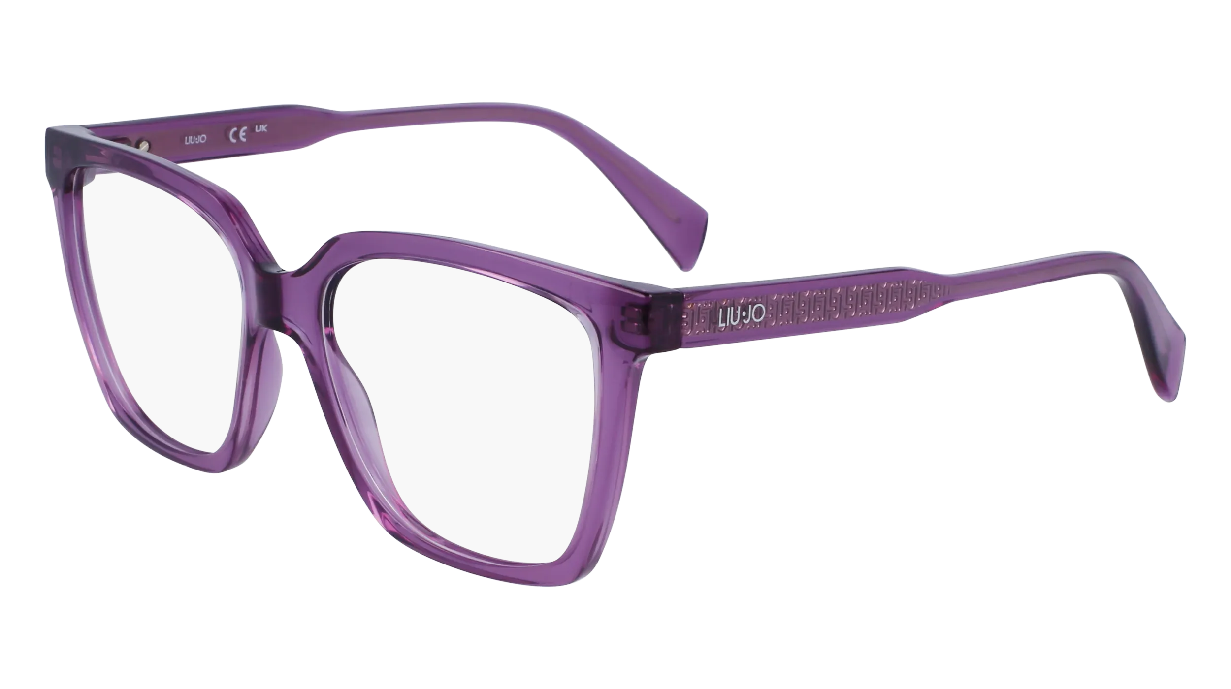 Liu Jo LJ2803 510 Montature da vista Iniettato Viola Squadrata Normale Normale - immagine 1