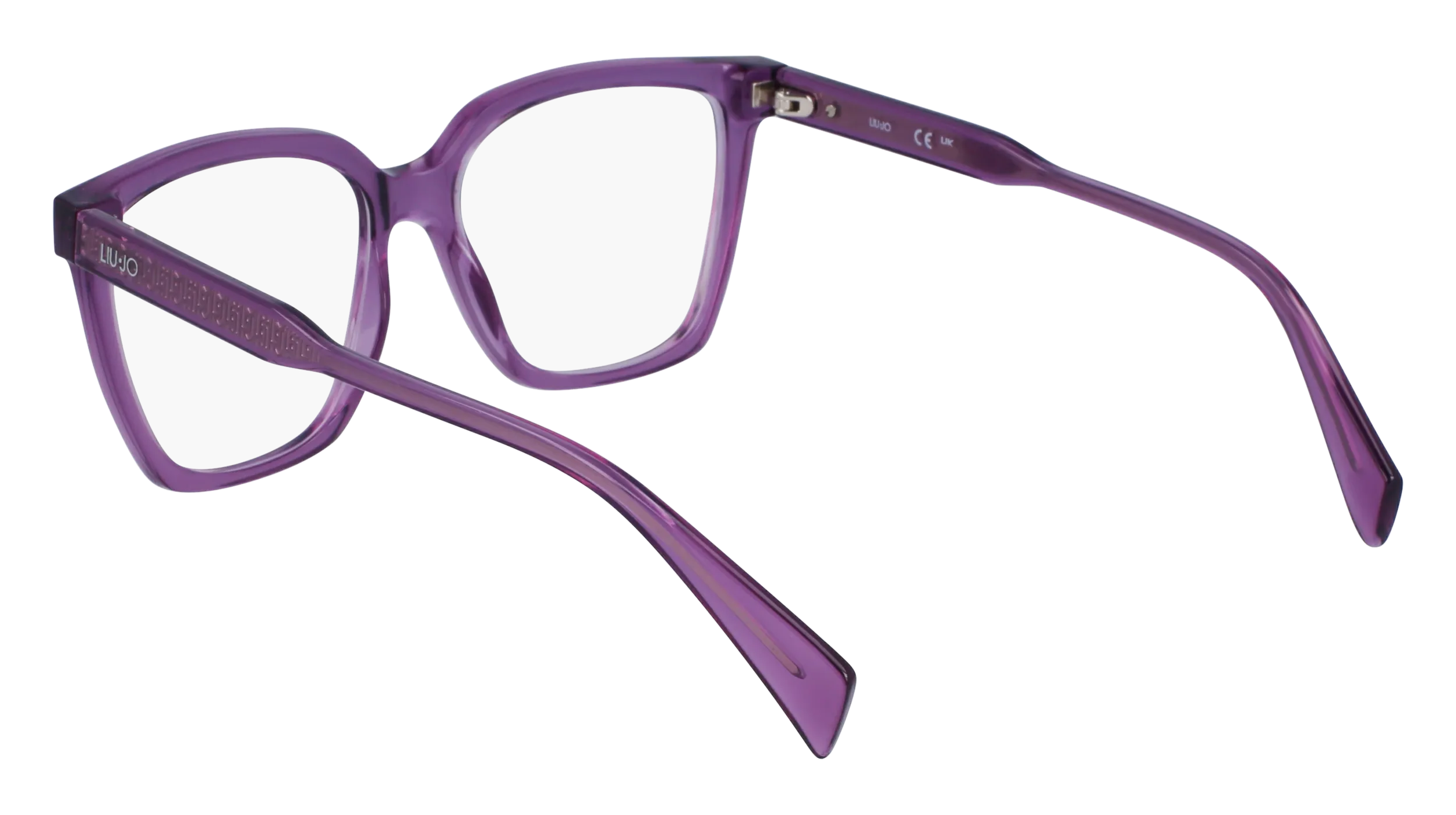 Liu Jo LJ2803 510 Montature da vista Iniettato Viola Squadrata Normale Normale - immagine 3