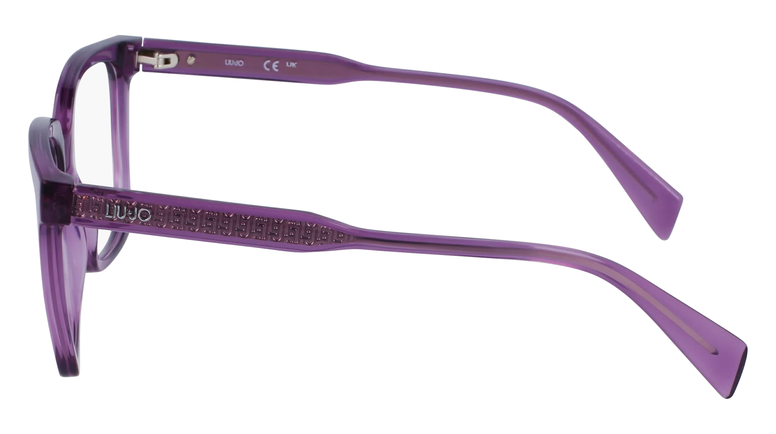 Liu Jo LJ2803 510 Montature da vista Iniettato Viola Squadrata Normale Normale - immagine 4