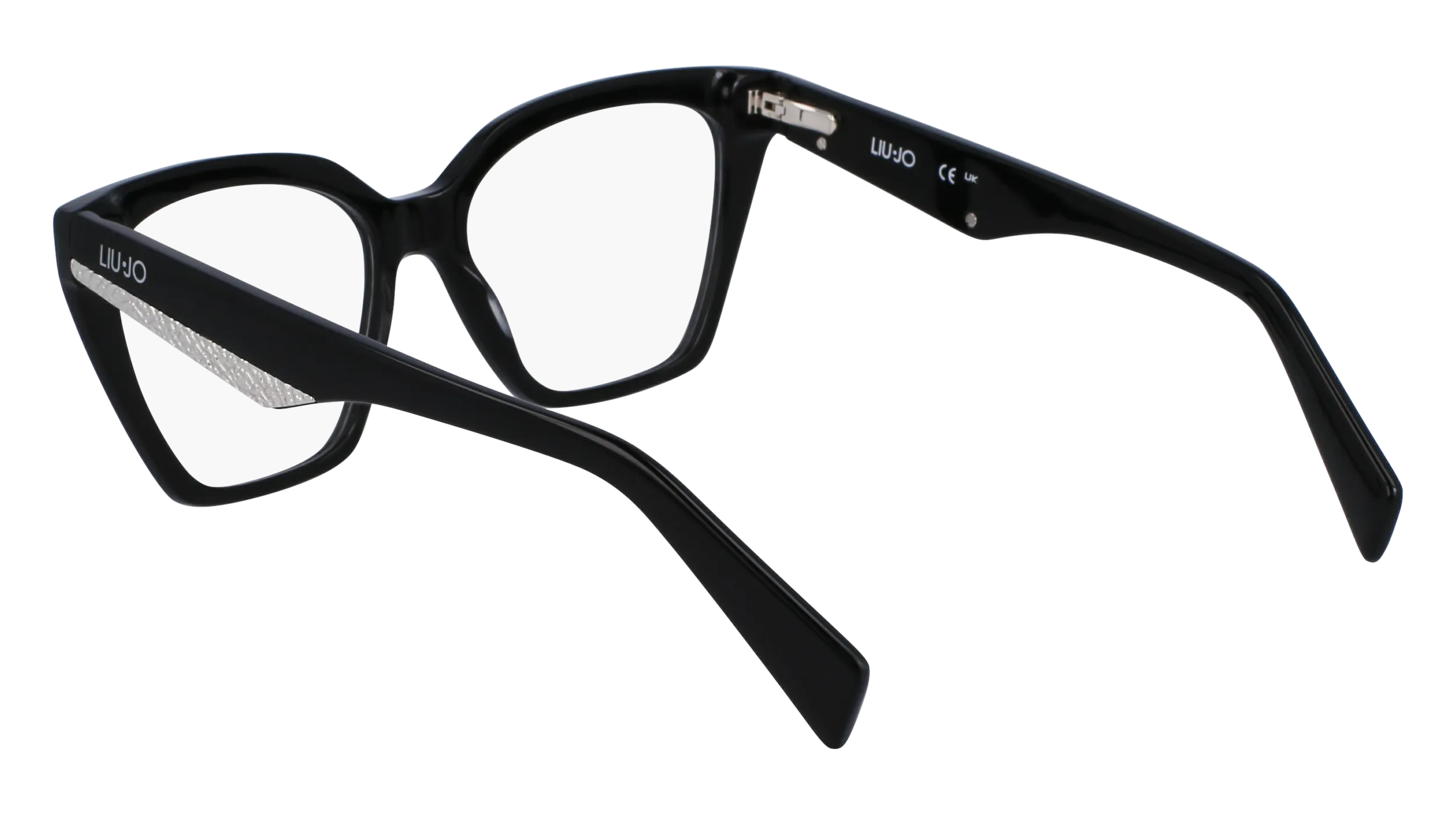Liu Jo LJ2797 001 Montature da vista Acetato Nero Squadrata Normale Normale - immagine 3