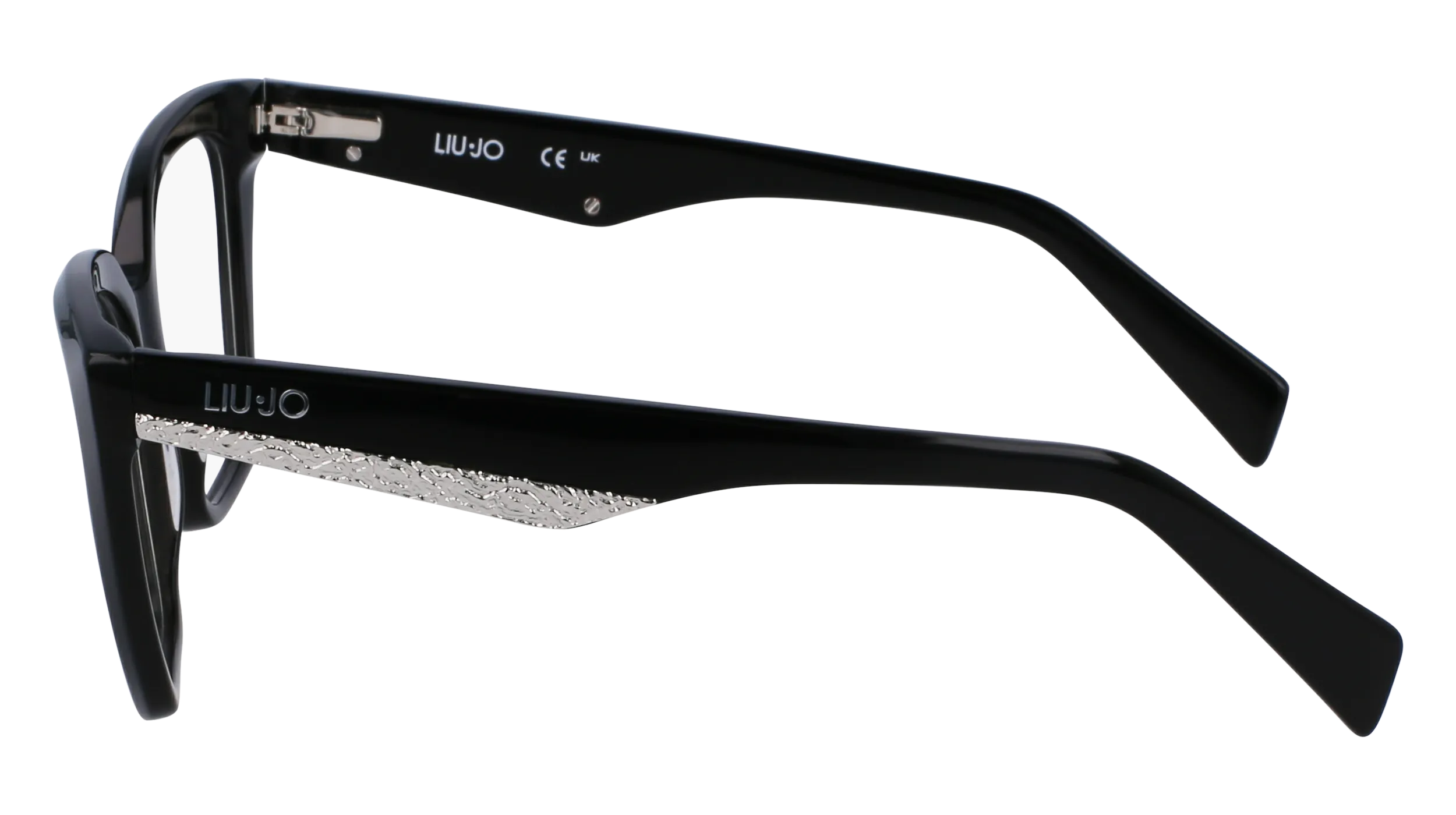 Liu Jo LJ2797 001 Montature da vista Acetato Nero Squadrata Normale Normale - immagine 4