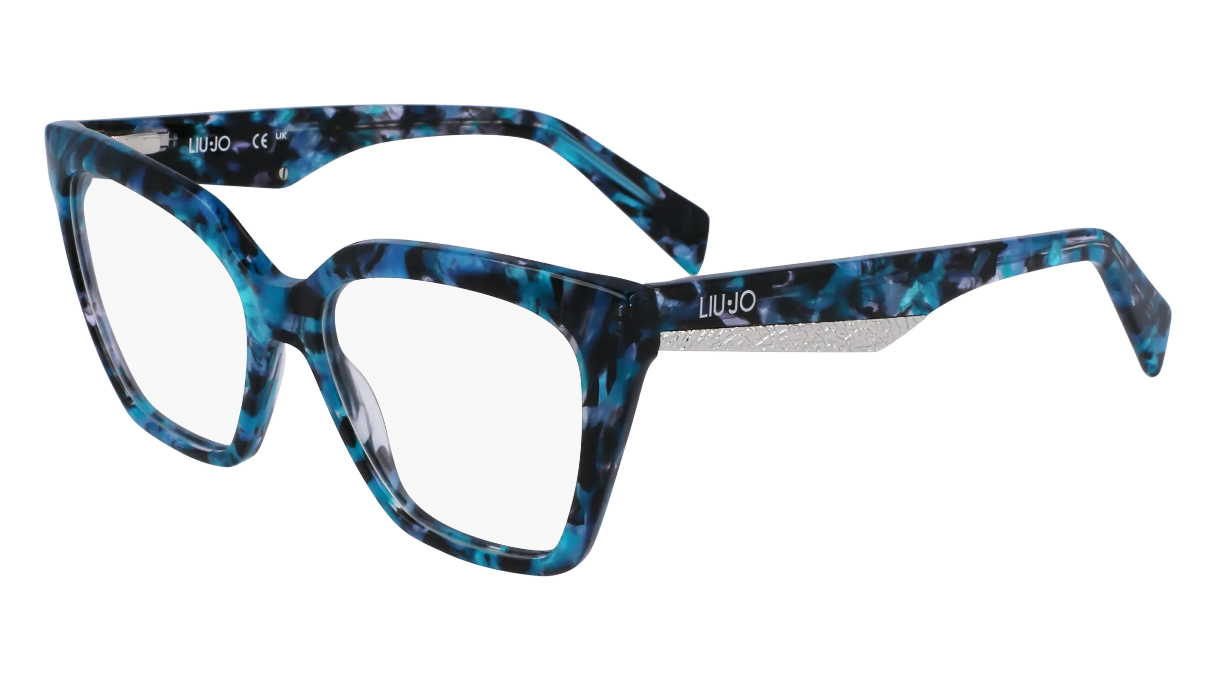 Liu Jo LJ2797 456 Montature da vista Acetato Azzurro Squadrata Normale Normale - immagine 1