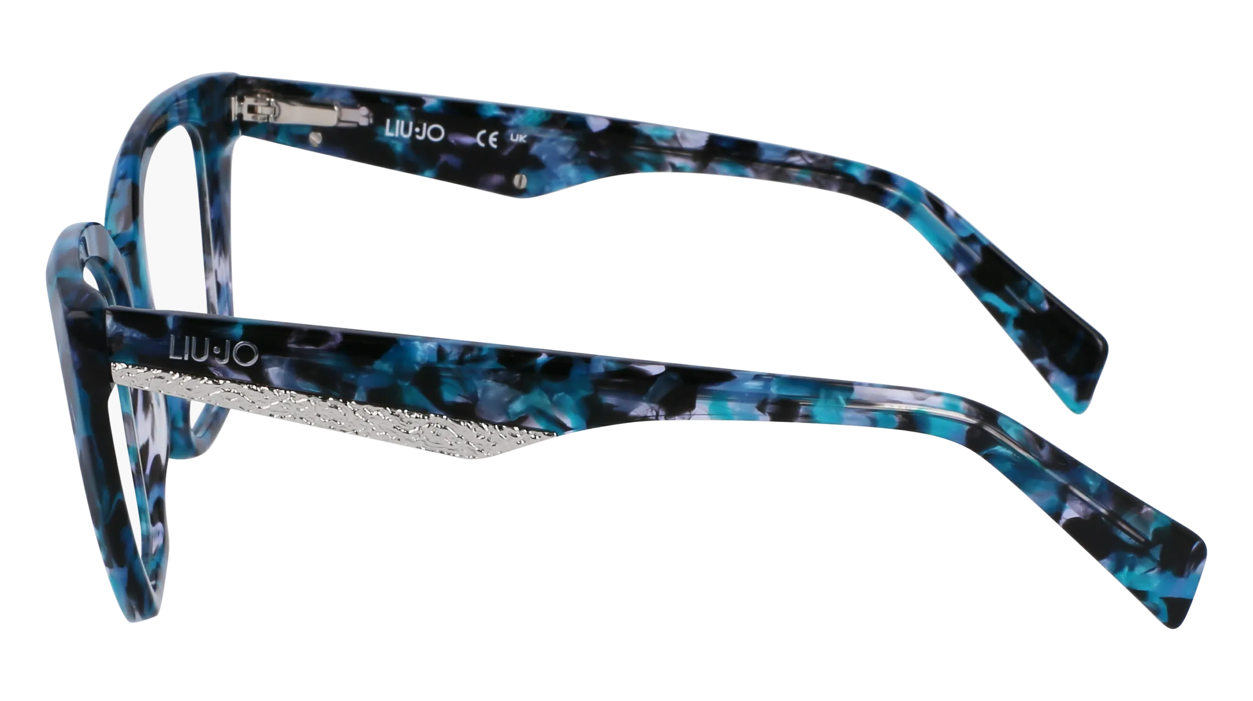 Liu Jo LJ2797 456 Montature da vista Acetato Azzurro Squadrata Normale Normale - immagine 4