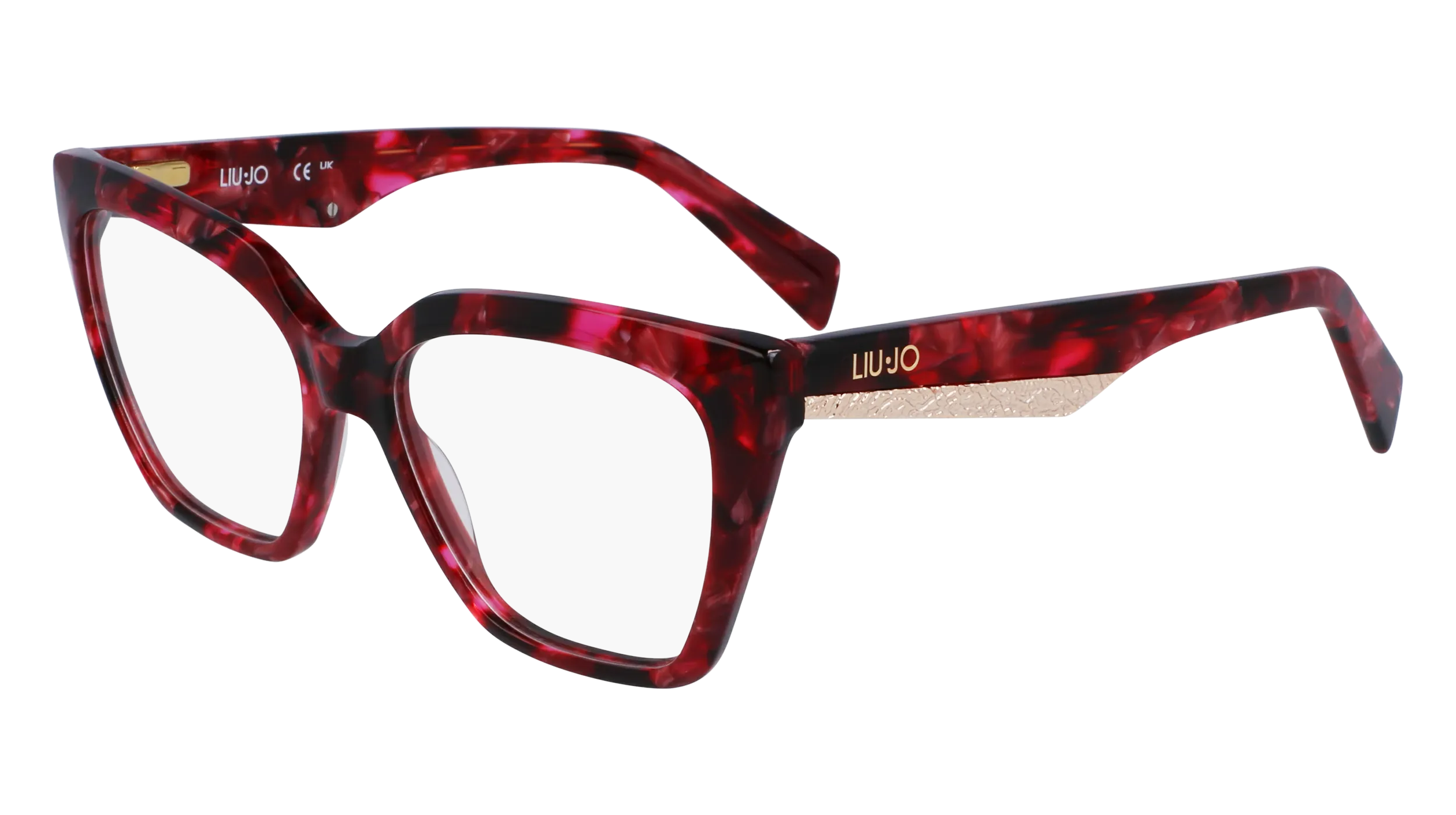 Liu Jo LJ2797 642 Montature da vista Acetato Rosso Squadrata Normale Normale - immagine 1