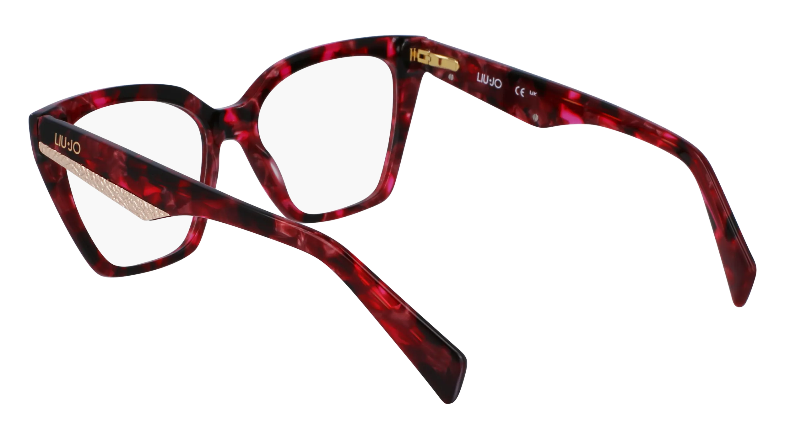 Liu Jo LJ2797 642 Montature da vista Acetato Rosso Squadrata Normale Normale - immagine 3