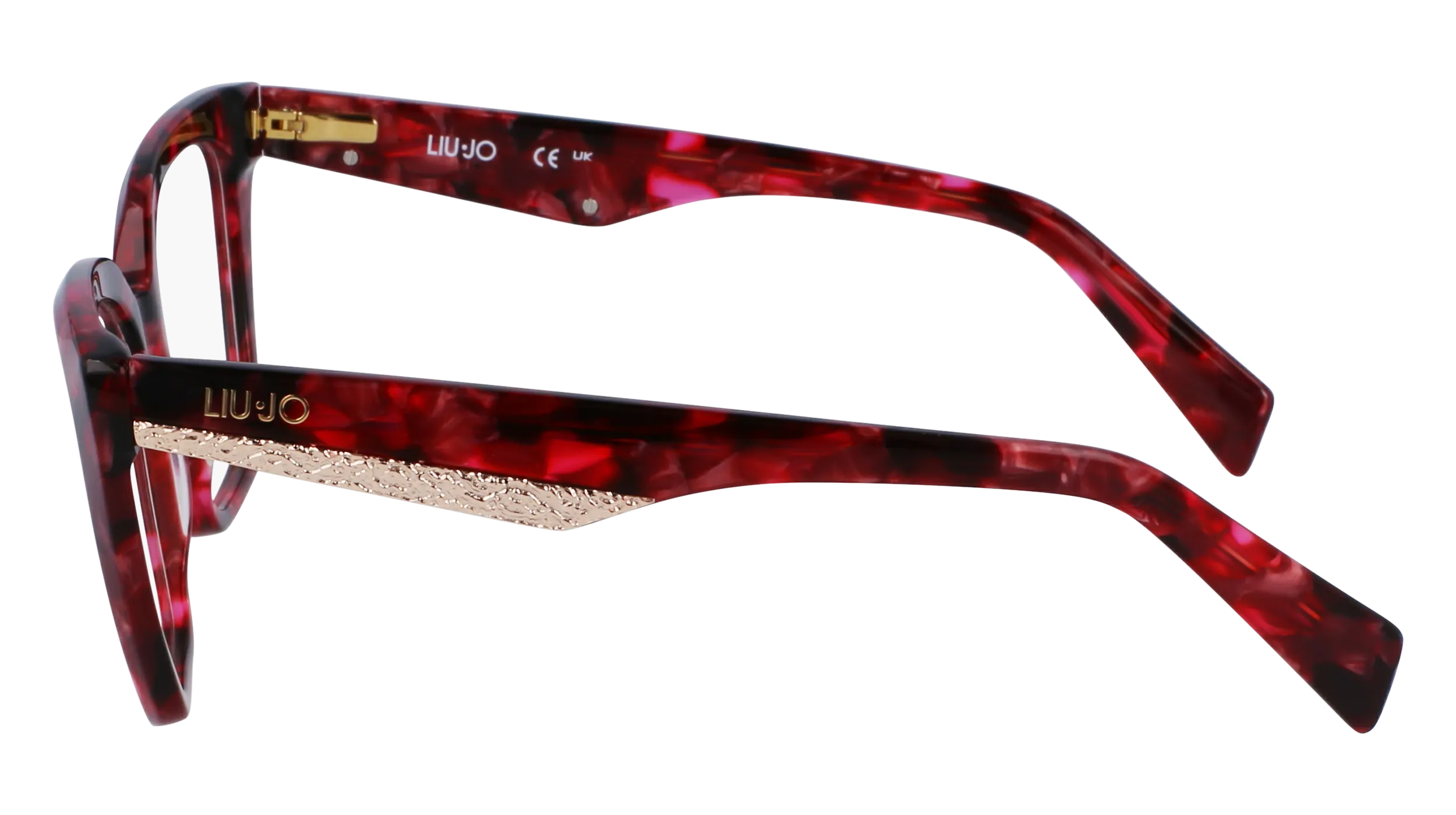 Liu Jo LJ2797 642 Montature da vista Acetato Rosso Squadrata Normale Normale - immagine 4