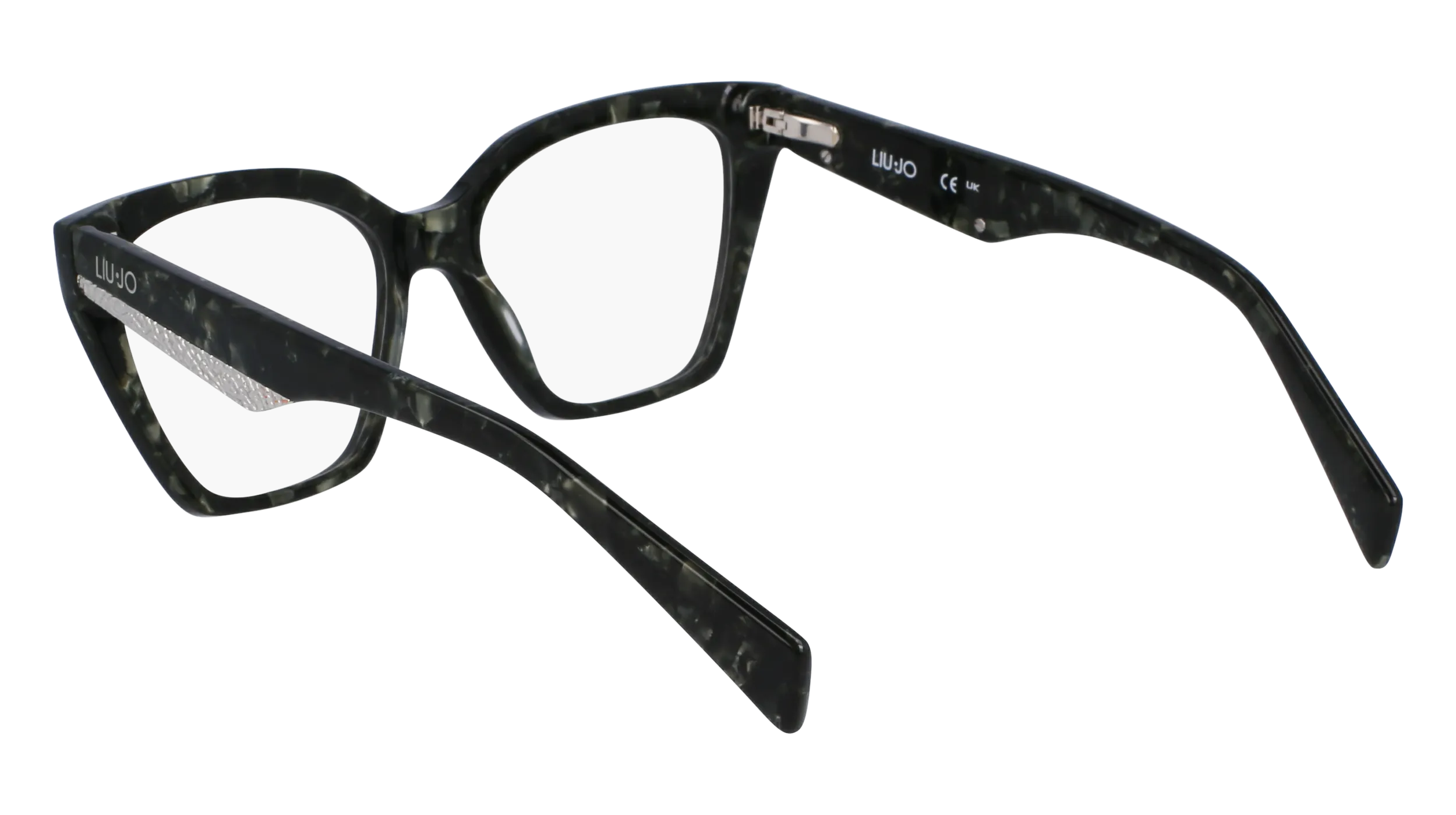 Liu Jo LJ2797 275 Montature da vista Acetato Verde Squadrata Normale Normale - immagine 3