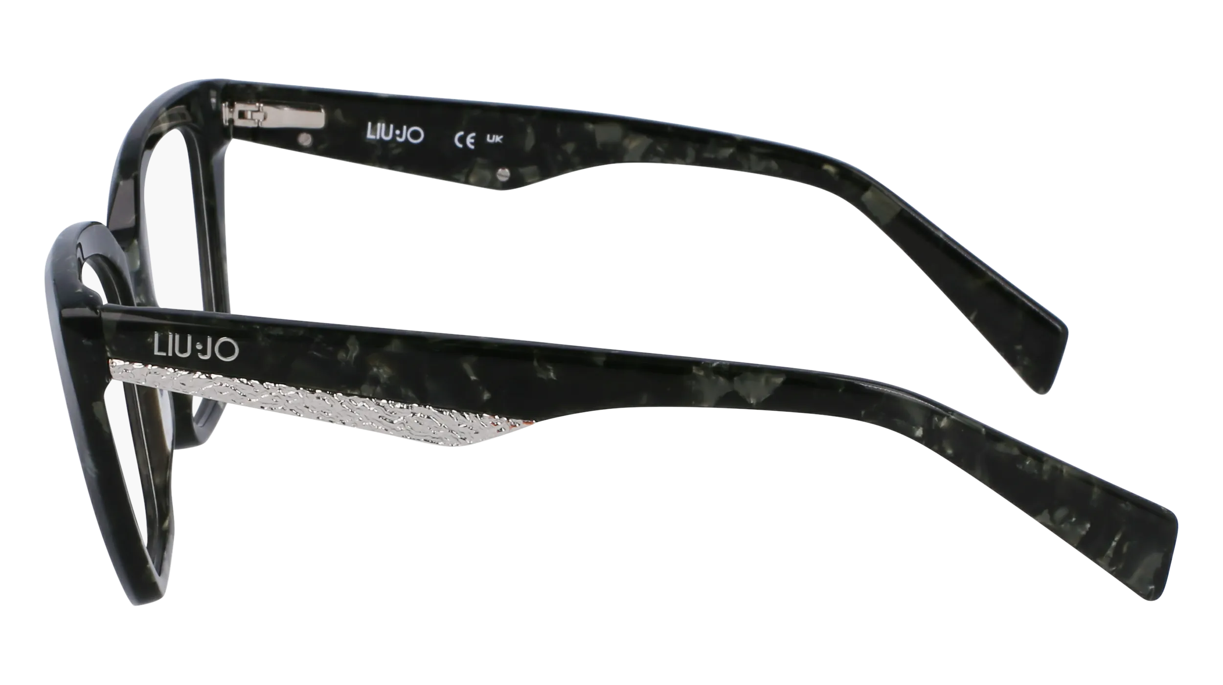 Liu Jo LJ2797 275 Montature da vista Acetato Verde Squadrata Normale Normale - immagine 4