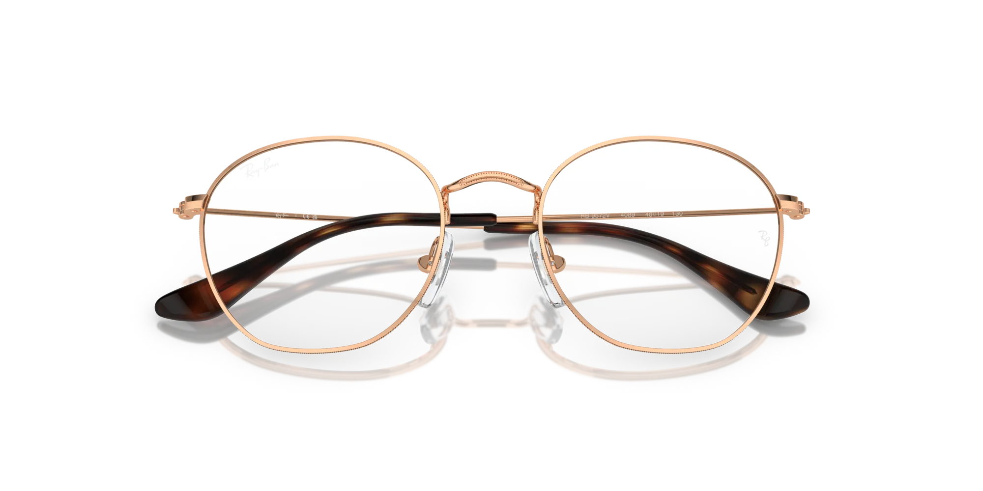 Ray - Ban Junior Ray - Ban RY9572V Junior rob 4089 Montature da vista bambino Metallo Oro Rotonda - immagine 2