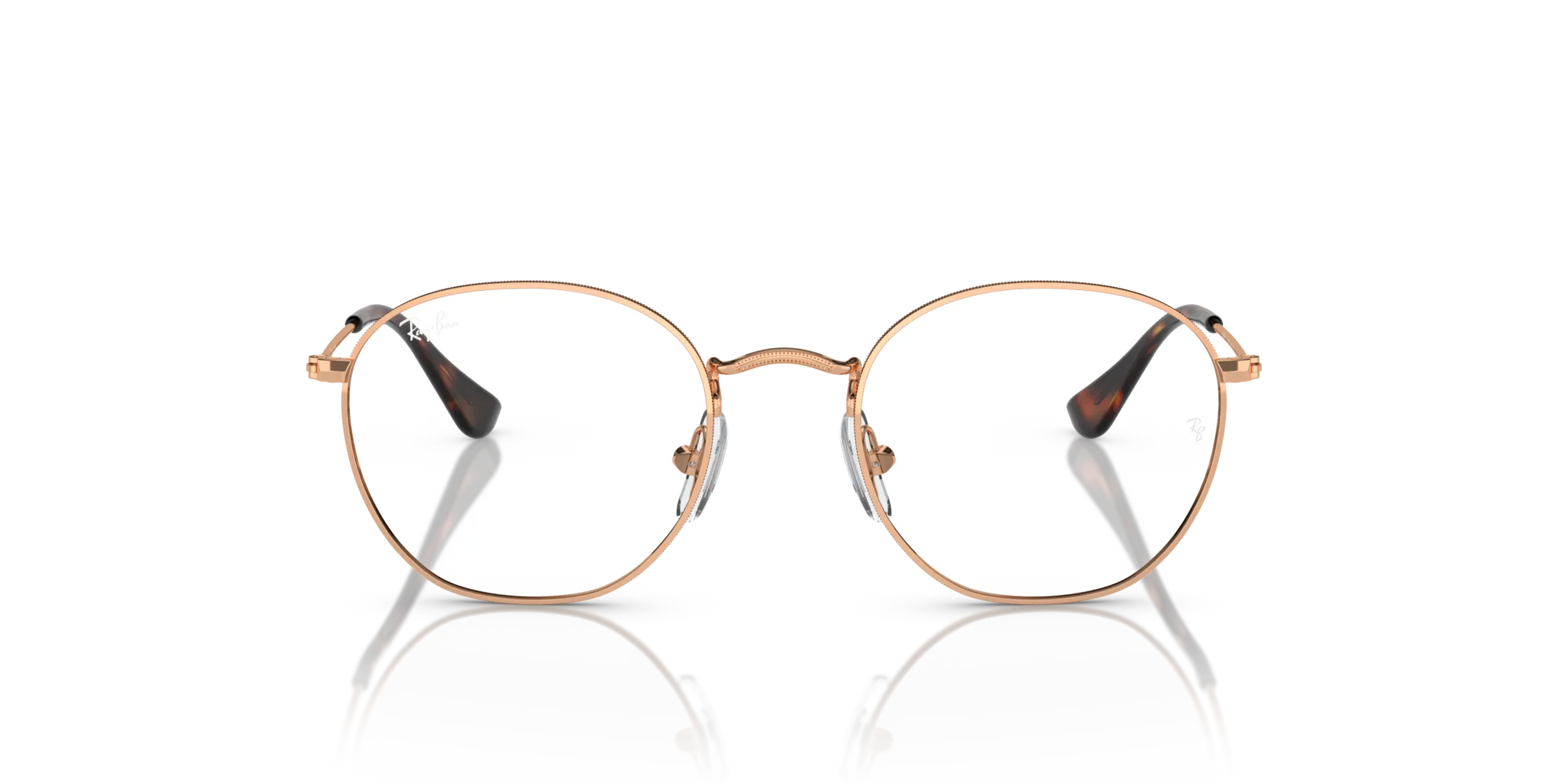 Ray - Ban Junior Ray - Ban RY9572V Junior rob 4089 Montature da vista bambino Metallo Oro Rotonda - immagine 3