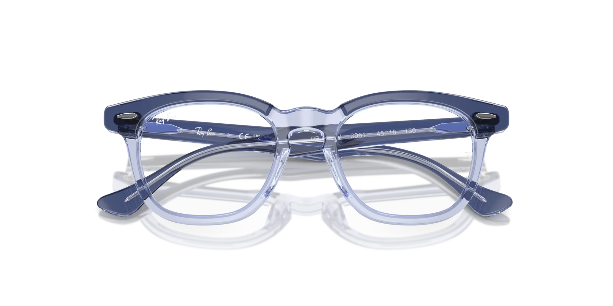 Ray - Ban RY9098V 3961 Montature da vista Acetato Viola Squadrata - immagine 2